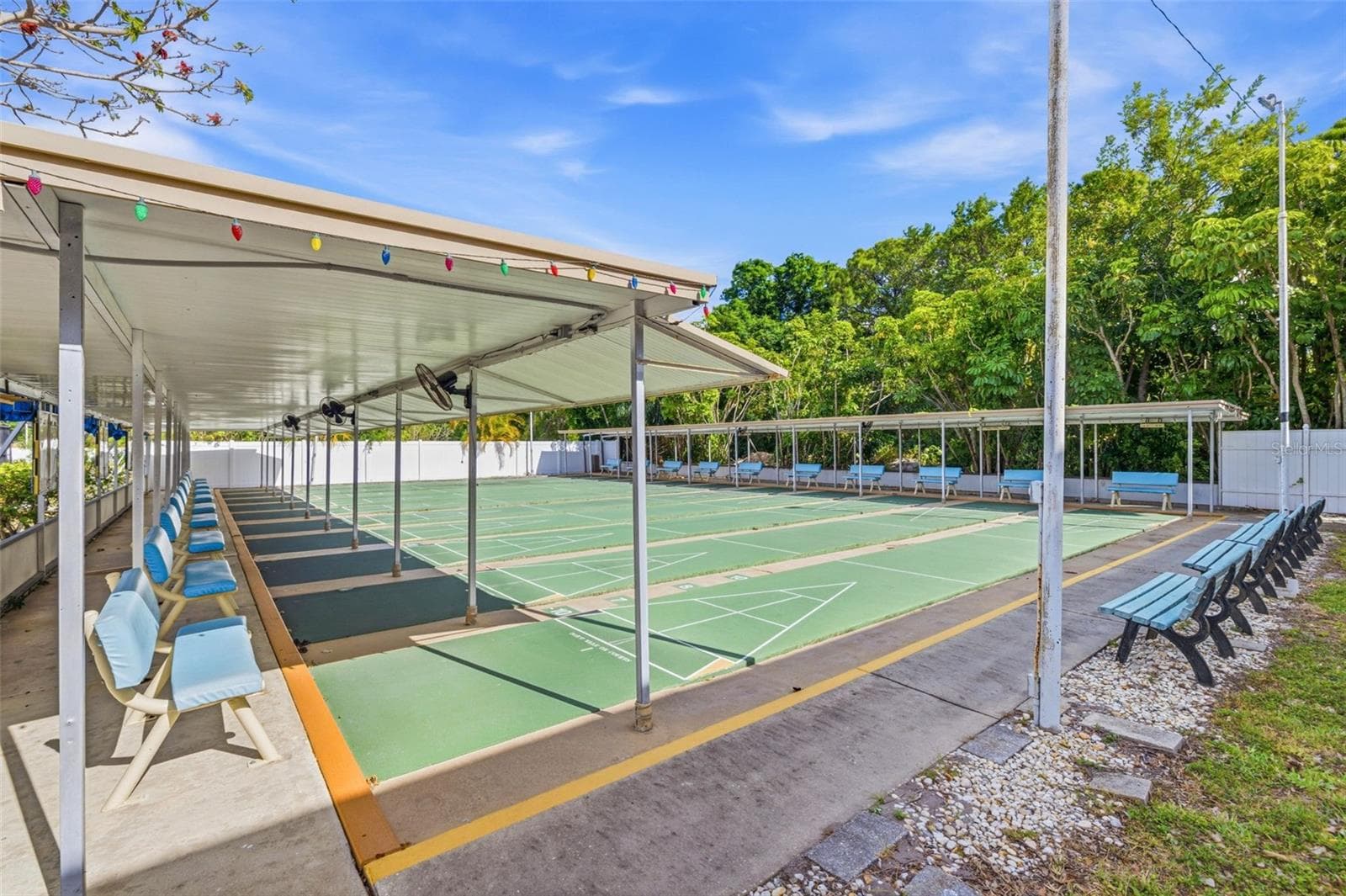 Shuffle board courts at Five Towns - 5521 80TH ST N #212, ST PETERSBURG