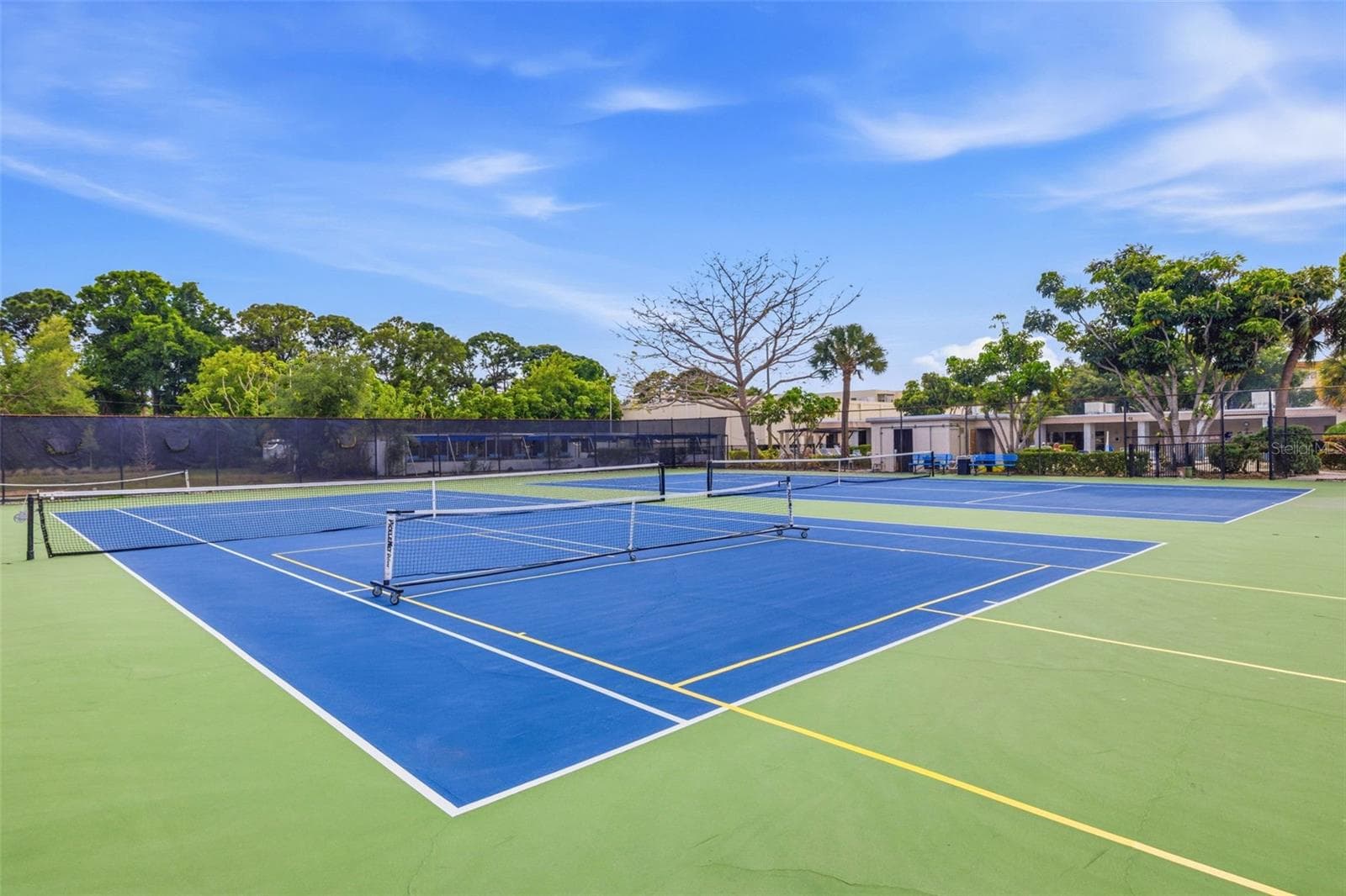 Tennis courts and recreation at Five Towns - 5521 80TH ST N #212, ST PETERSBURG