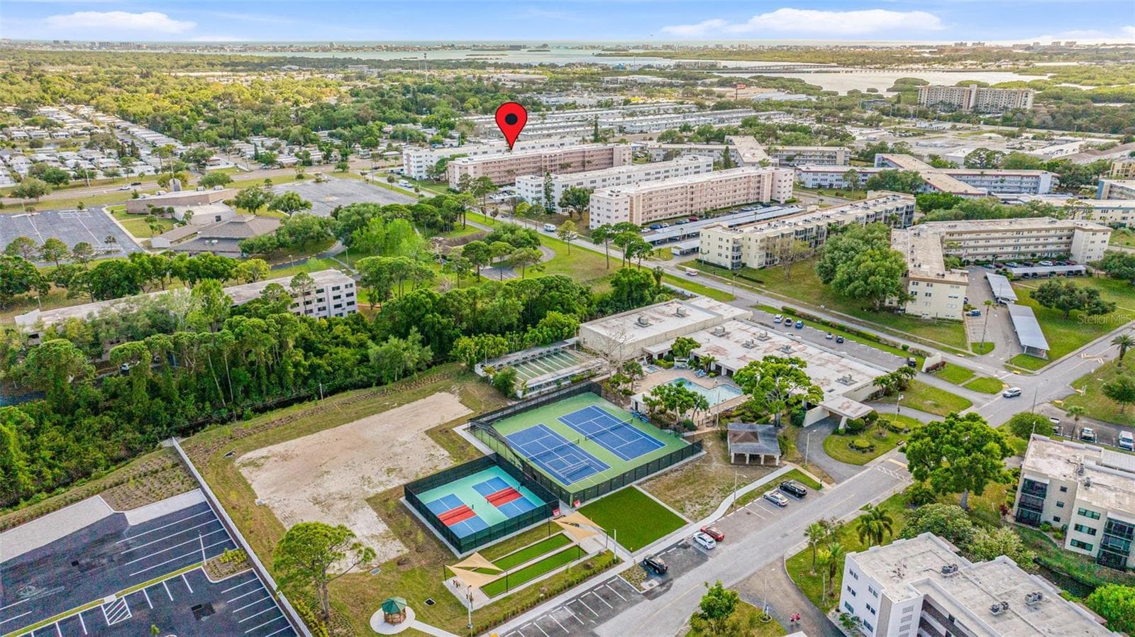 Aerial view of Five Towns St. Petersburg - 5521 80TH ST N #212, ST PETERSBURG