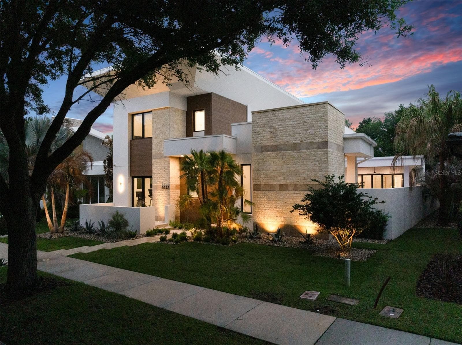 Front at Dusk - 8643 FARTHINGTON WAY, ORLANDO