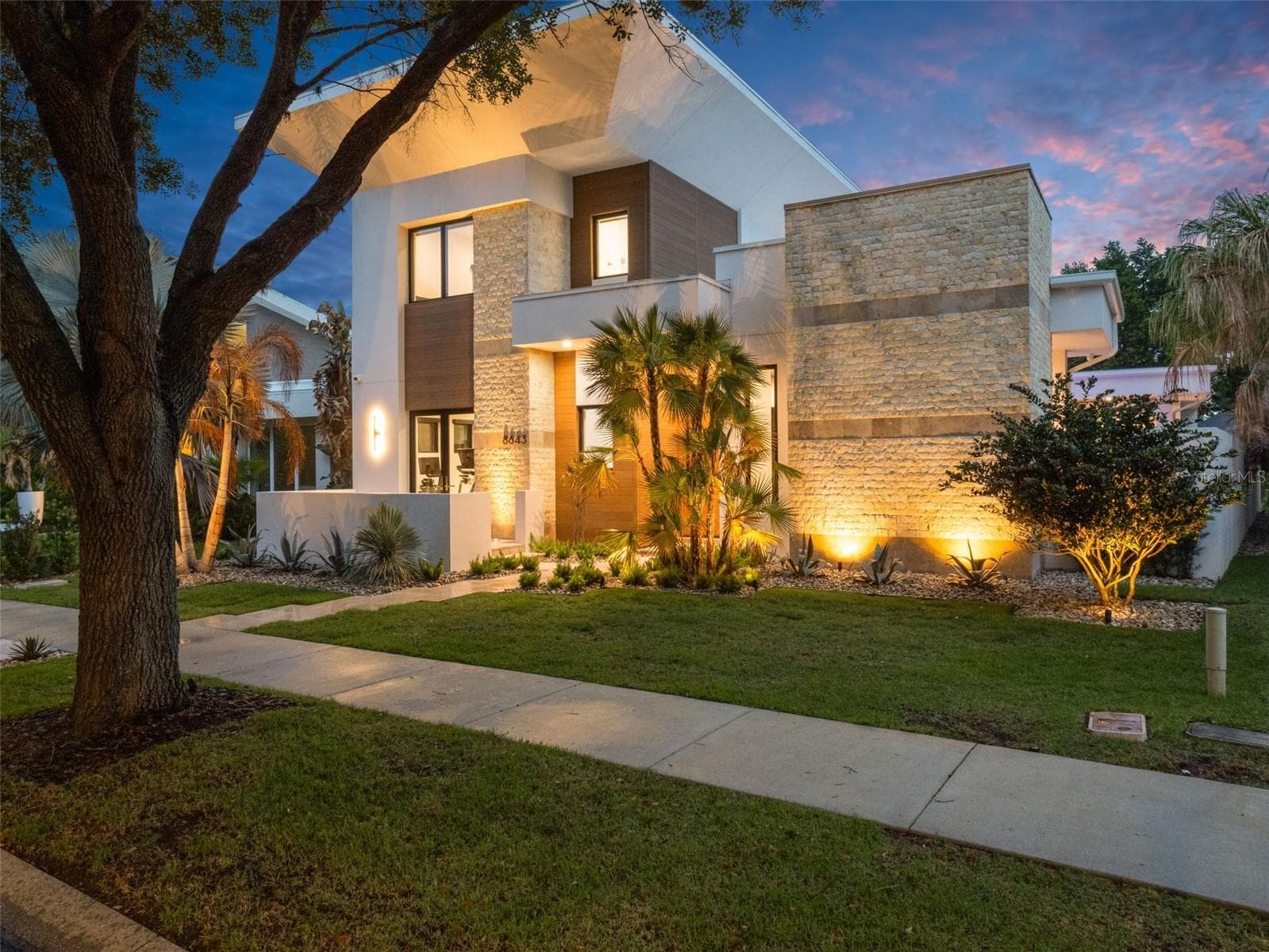 Front at Dusk - 8643 FARTHINGTON WAY, ORLANDO