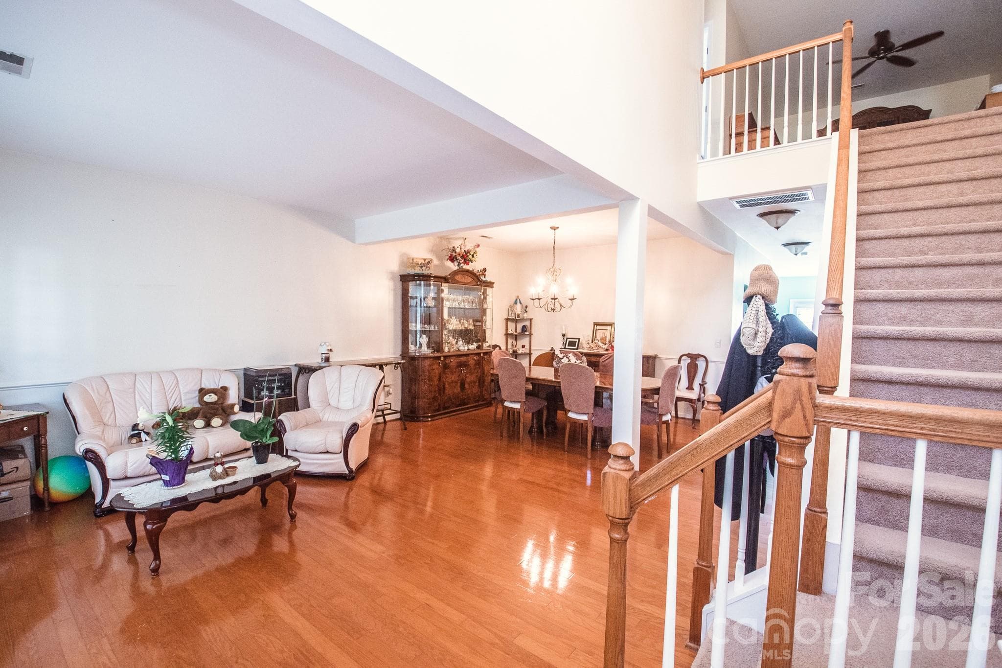 Formal Living Room adjoins Dining Room with Hardwood Floors! - Matthews