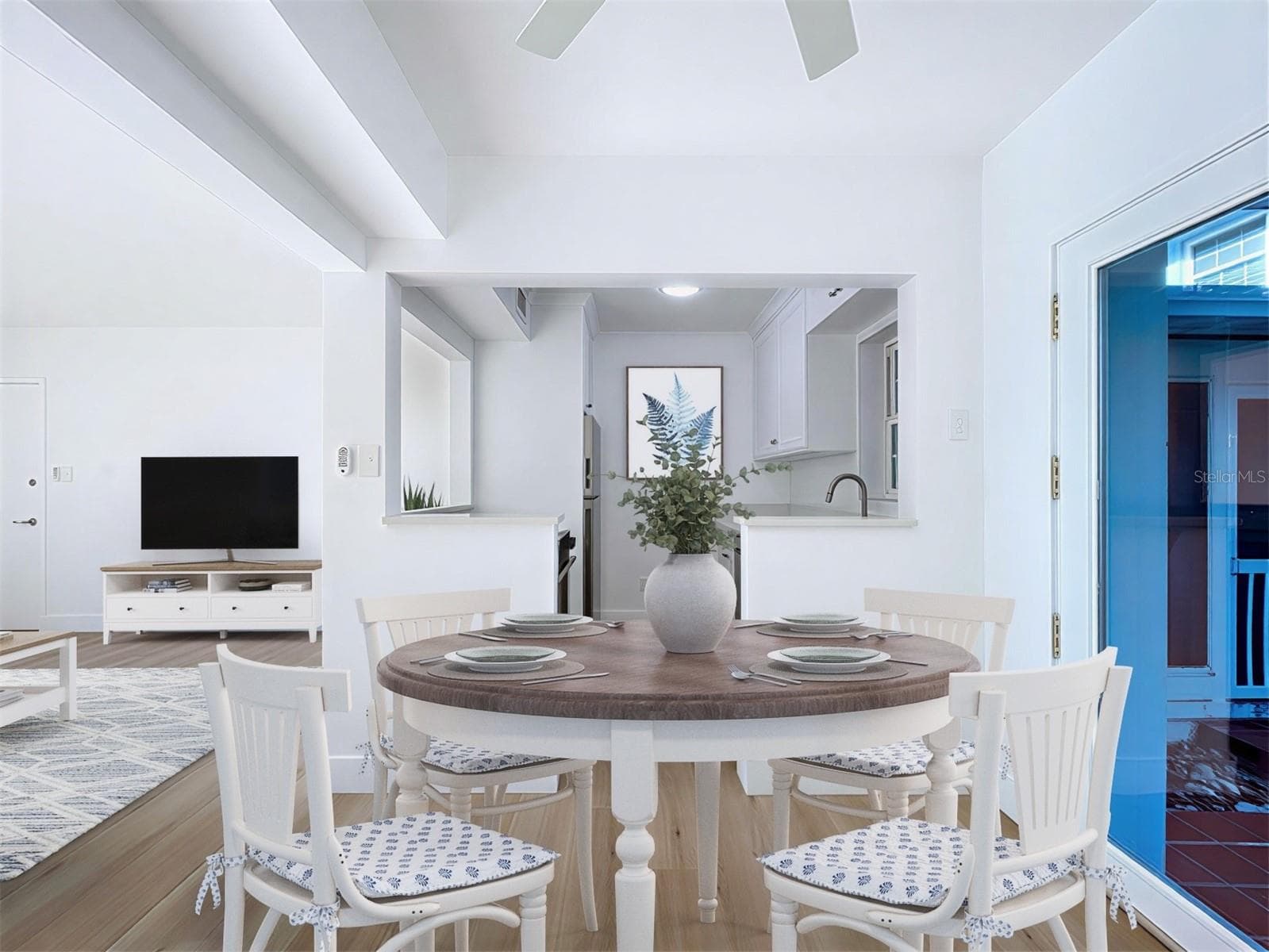 DINING ROOM - 1800 PASS-A-GRILLE WAY #2, ST PETE BEACH