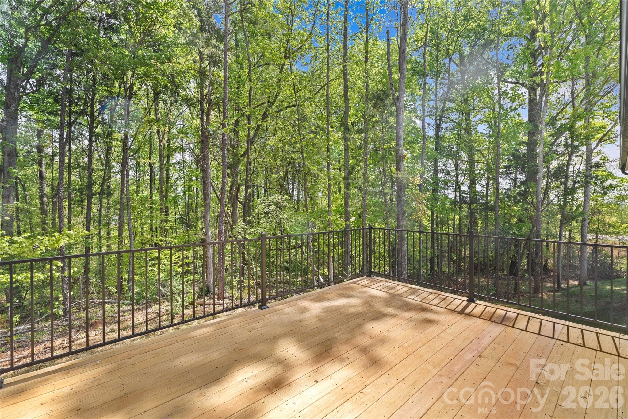 View from large 12x16 side deck - 4581 Riverside Road, Lancaster