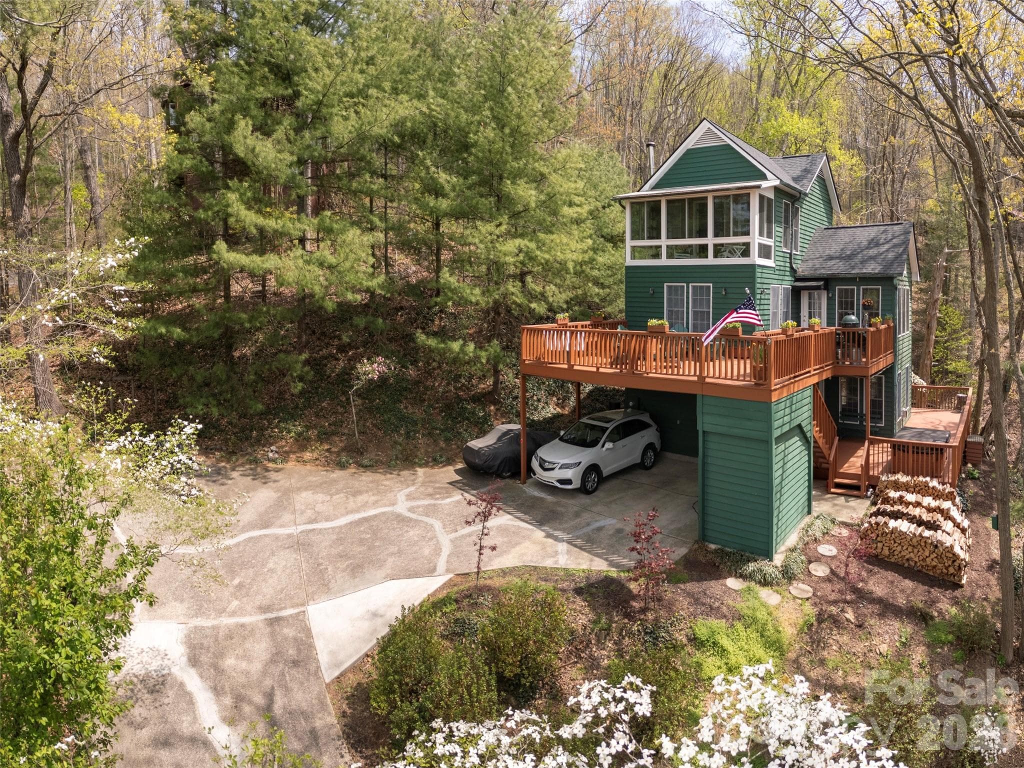 Carport & Ample Parking - 403 Cherokee Road, Asheville