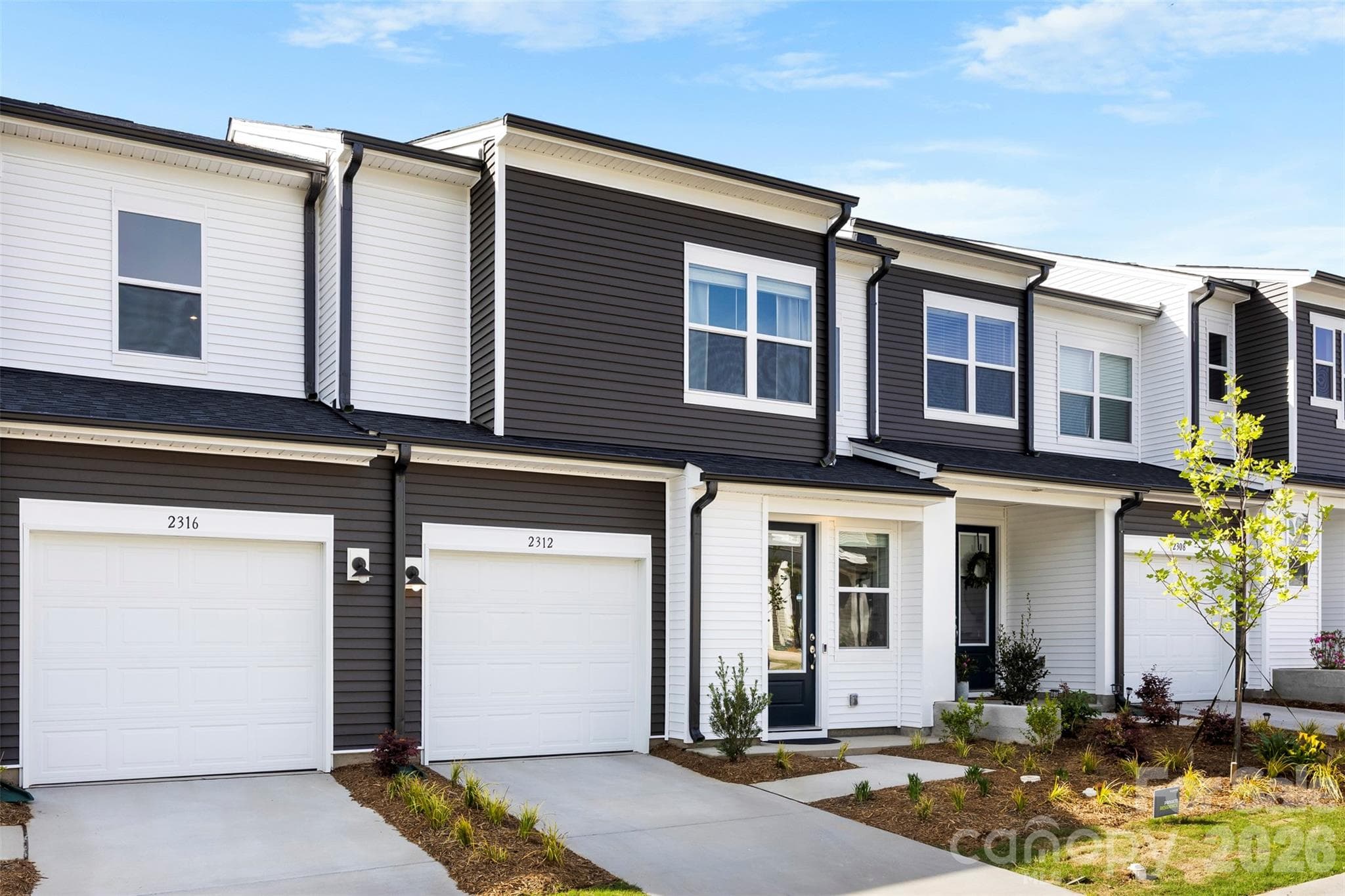 Front and garage at 2312 Enddeavor Run - Charlotte