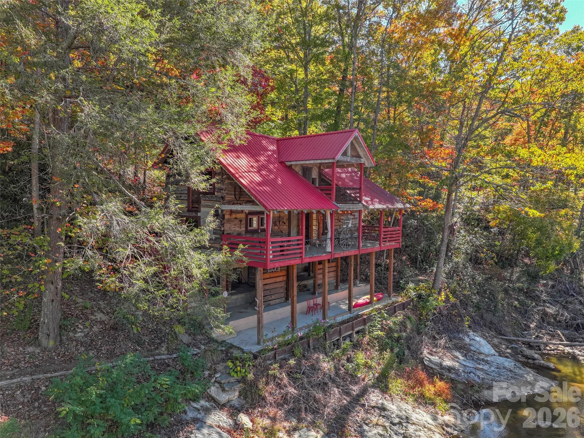 On the South Toe River - Burnsville