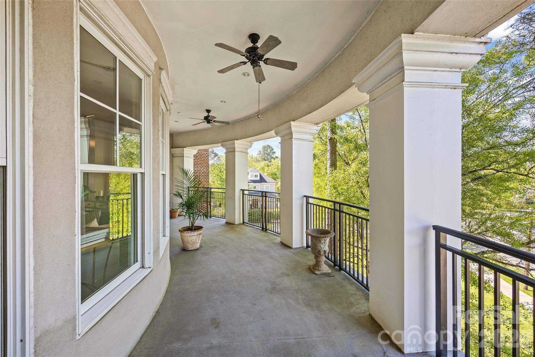 Wrap around covered porch - SouthGate on Fairview, Charlotte