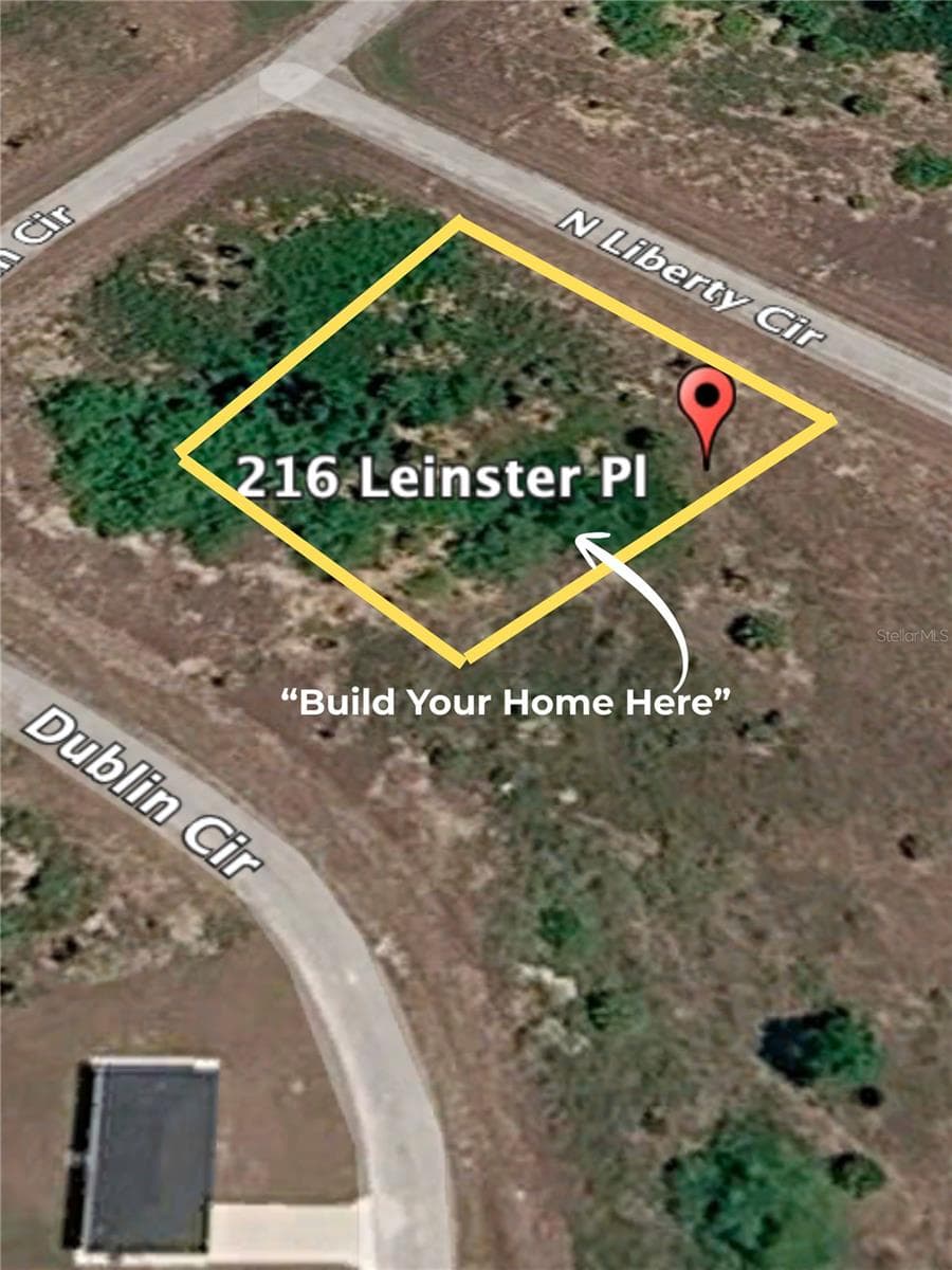 Build your future home on this 0.23-acre Lot 11 parcel - 216 LEINSTER PL, LABELLE
