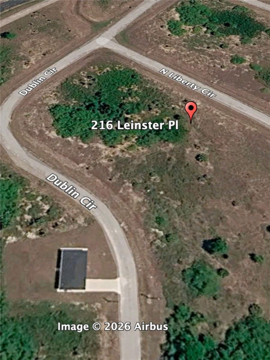 Aerial view of the lot and surrounding area - 216 LEINSTER PL, LABELLE