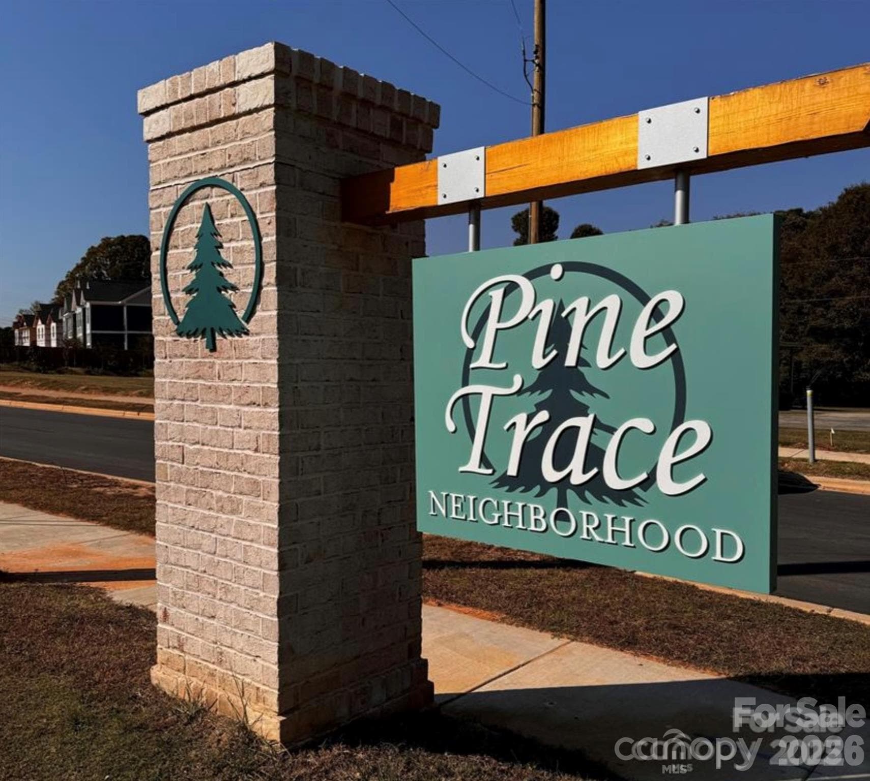 Community entrance - 719 Pinecone Drive, Gastonia
