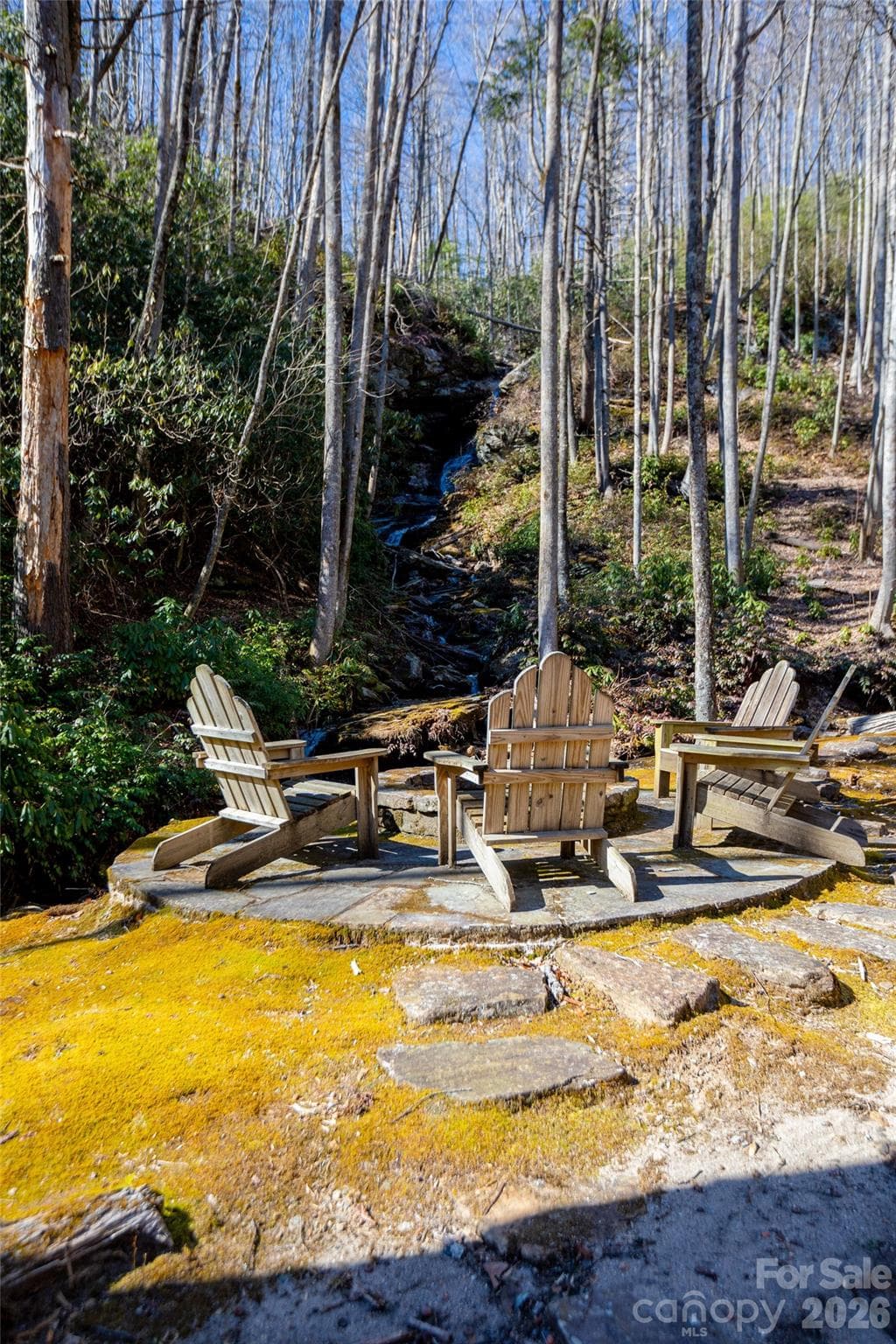 The Preserve at Rock Creek - Rock Creek Falls Seating and Fire Pit Area - Lot 19 W Whitetail Drive, Sapphire