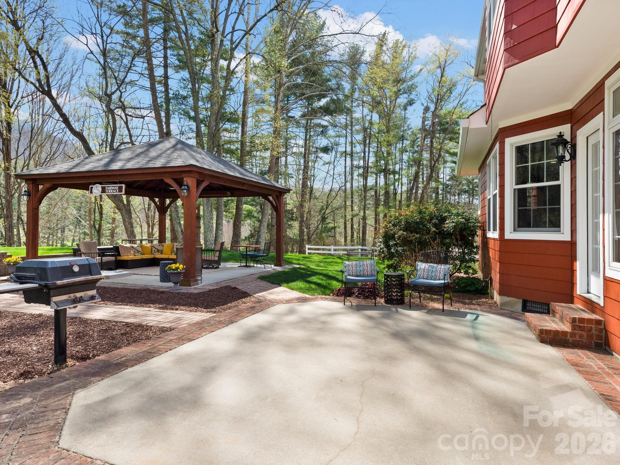 Patio and Pavilion - 223 Fairway Terrace, Canton