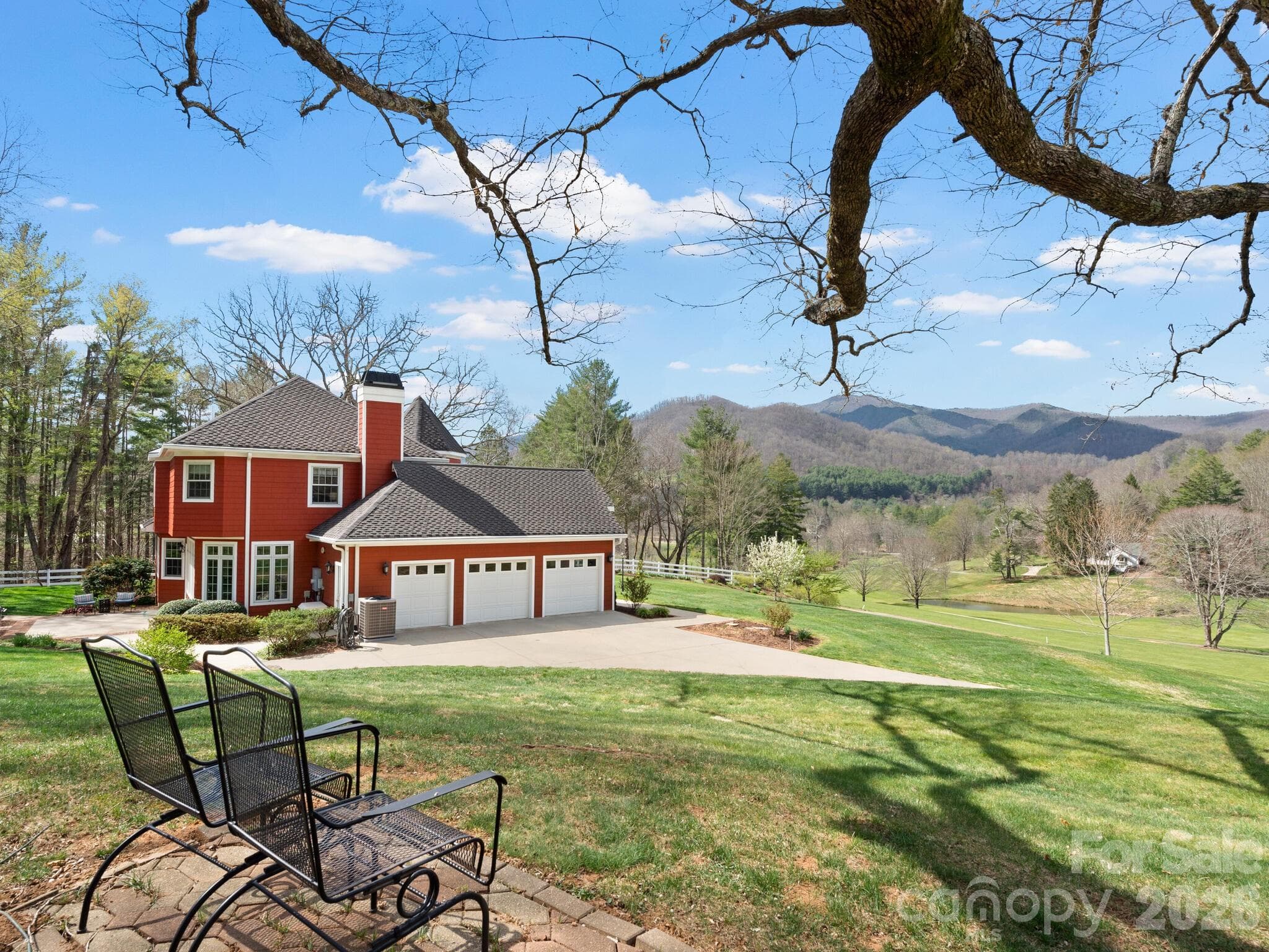 View of Cold Mountain - Canton