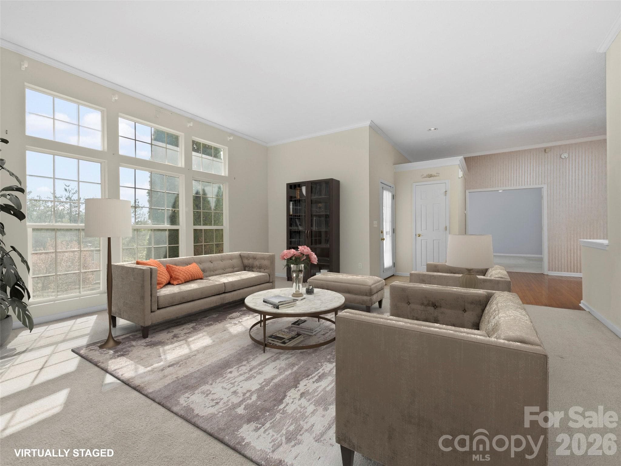 Grand Living Room - 21 Old Applewood Lane, Hendersonville