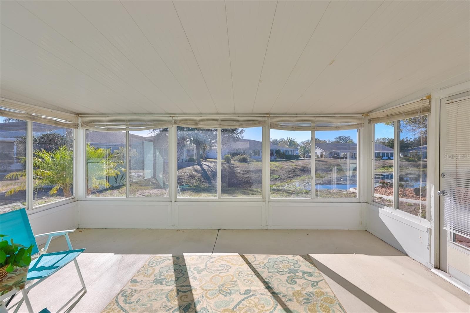 Lanai with windows and screens-use all year! - 325 GREEN MANOR DR, SUN CITY CENTER