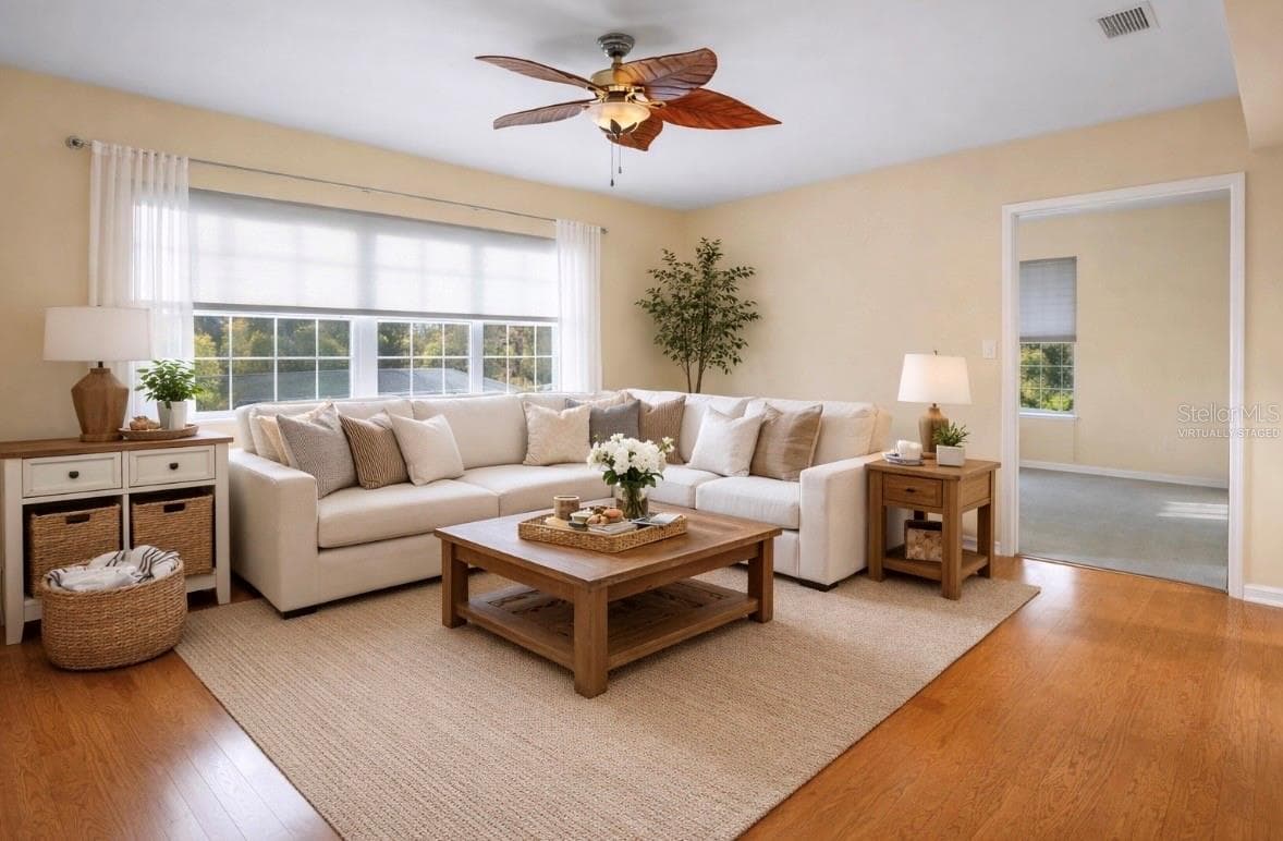 *VIRTUALLY STAGED ADU LIVING ROOM - 73 SANCTUARY AVE, DEBARY