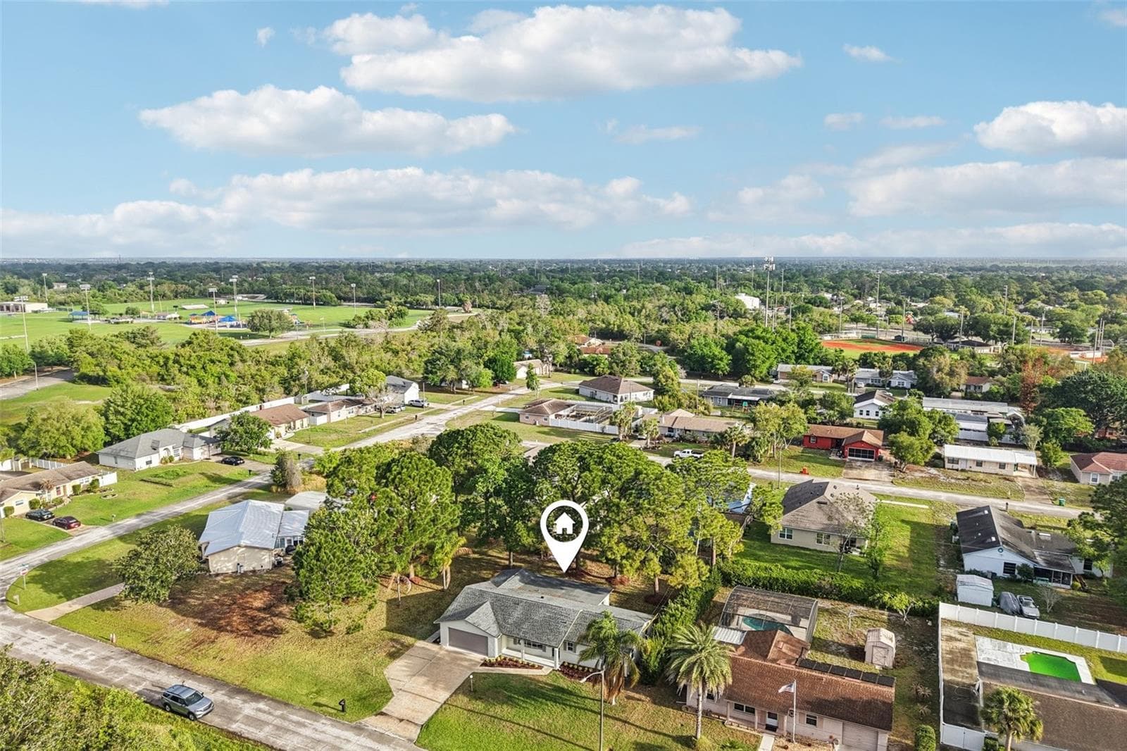 Not far from the Dewey O. Boster Sports Complex. - 1412 DIGARMO TER, DELTONA