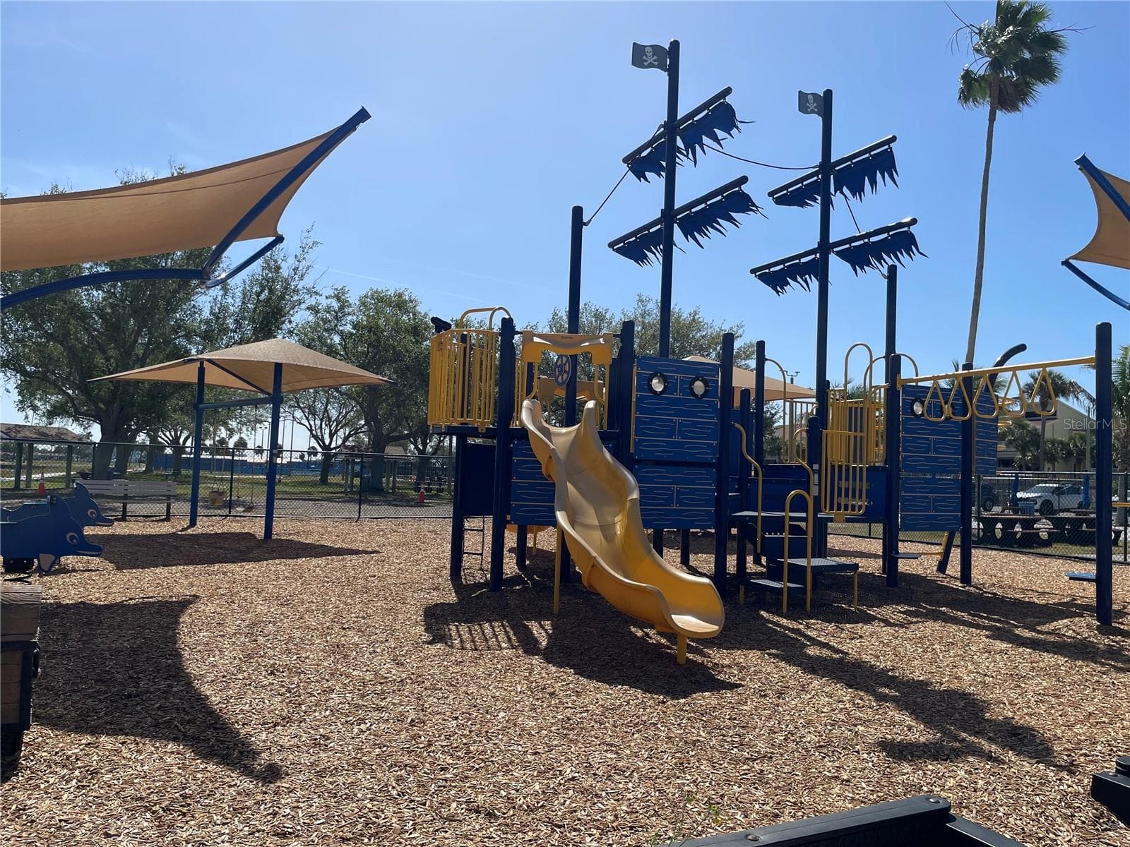 Children's playground at Treasure Bay. - 4 BELLEVUE DR, TREASURE ISLAND