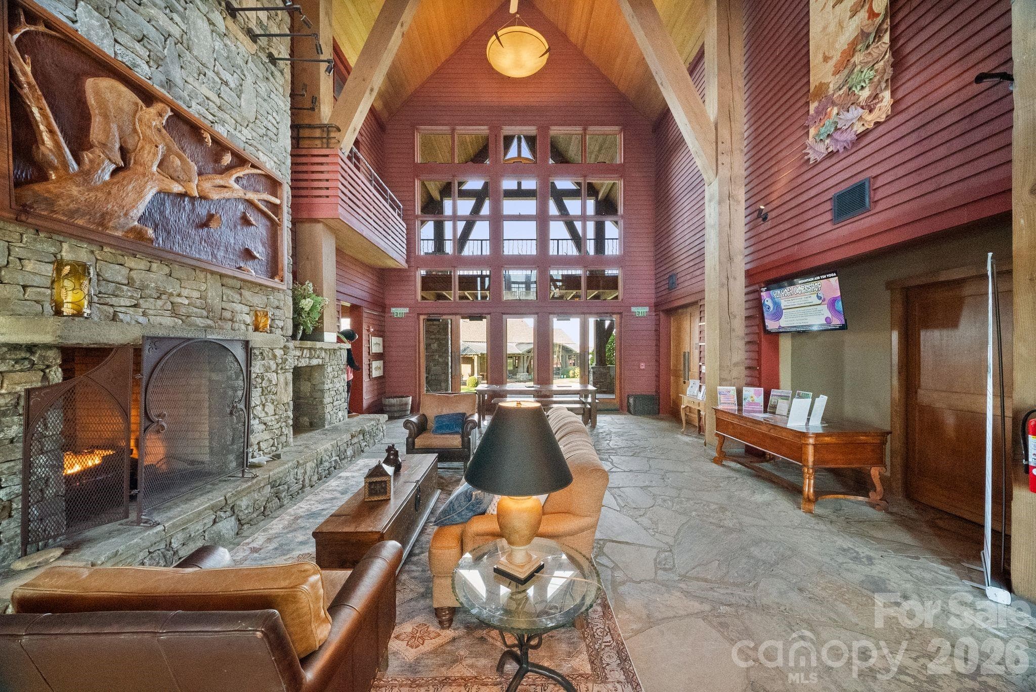 Inside of the Lodge at Mtn Air - 296 Austin Mountain Drive, Burnsville