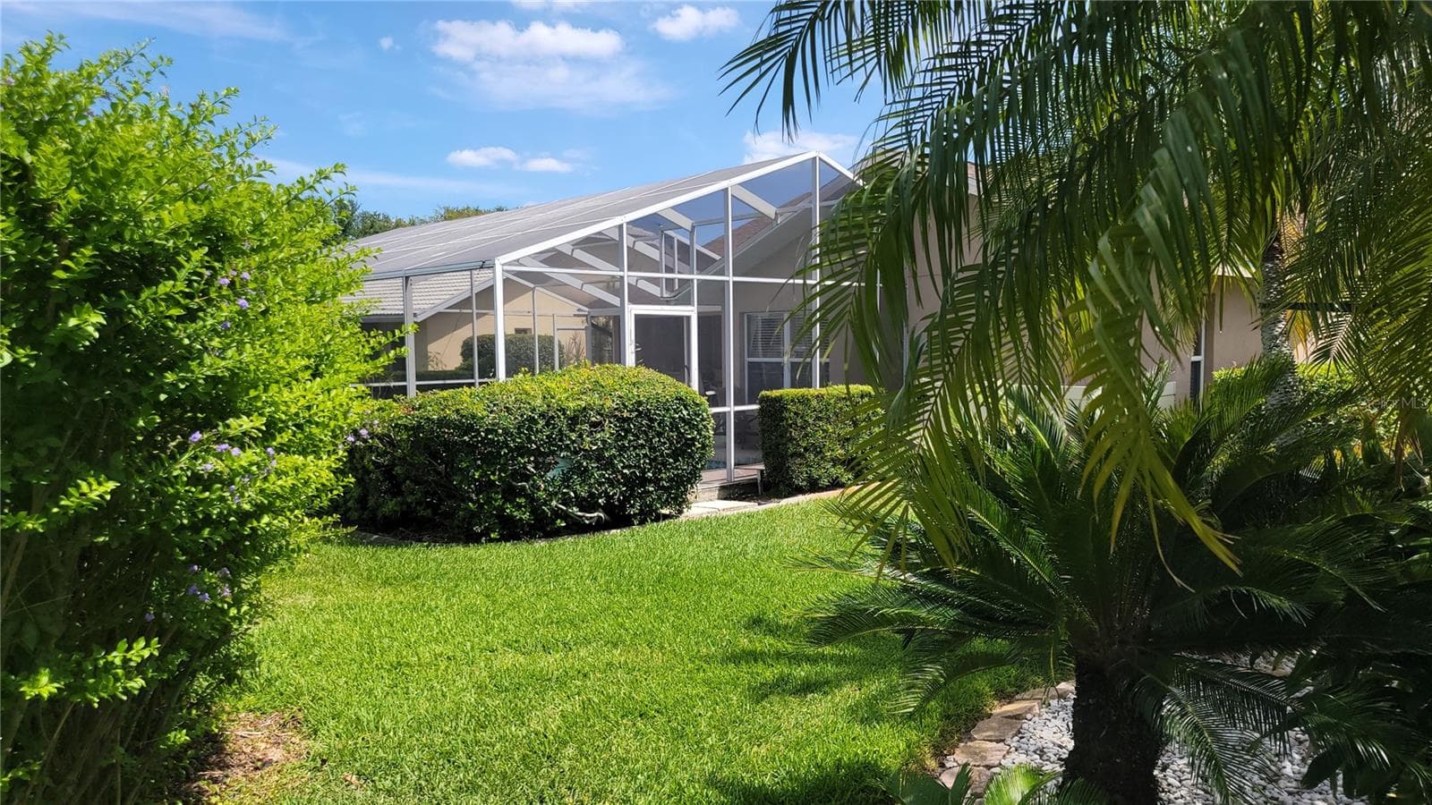 View eastward from cart path - 7015 PLEASANT HILL RD, BRADENTON