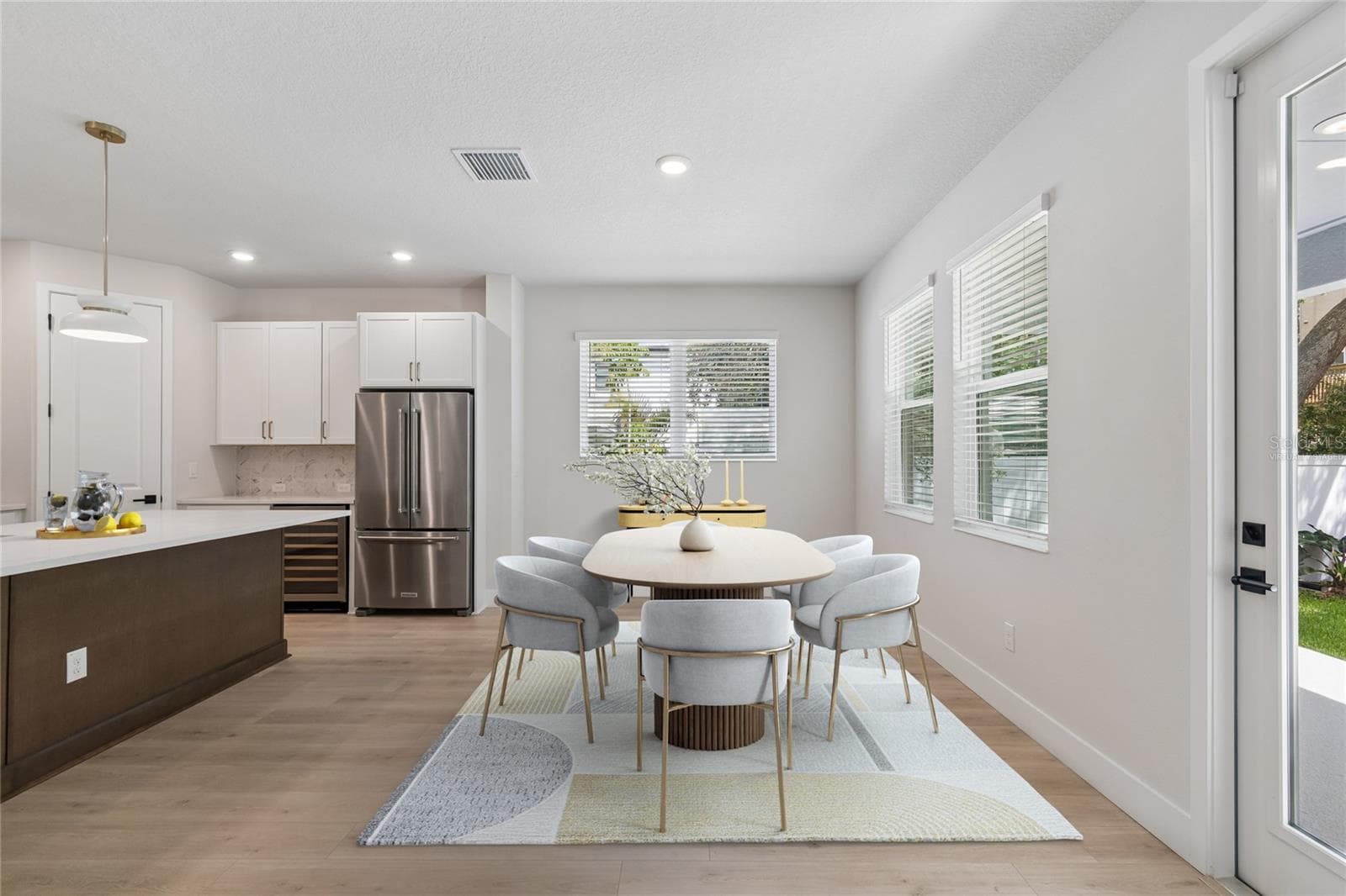Dining Room **Virtually Staged - 2916 W ELLIS DR, TAMPA