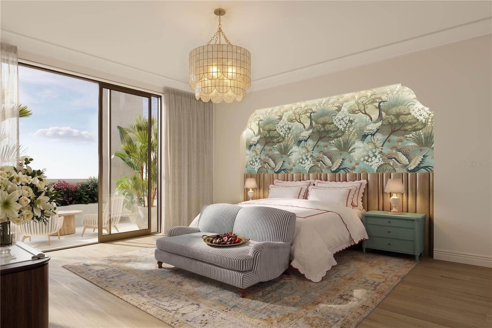 One of three beautifully appointed guest suites, offering a refine and private retreat for visiting guests. - 65 S PALM AVE #1503, SARASOTA