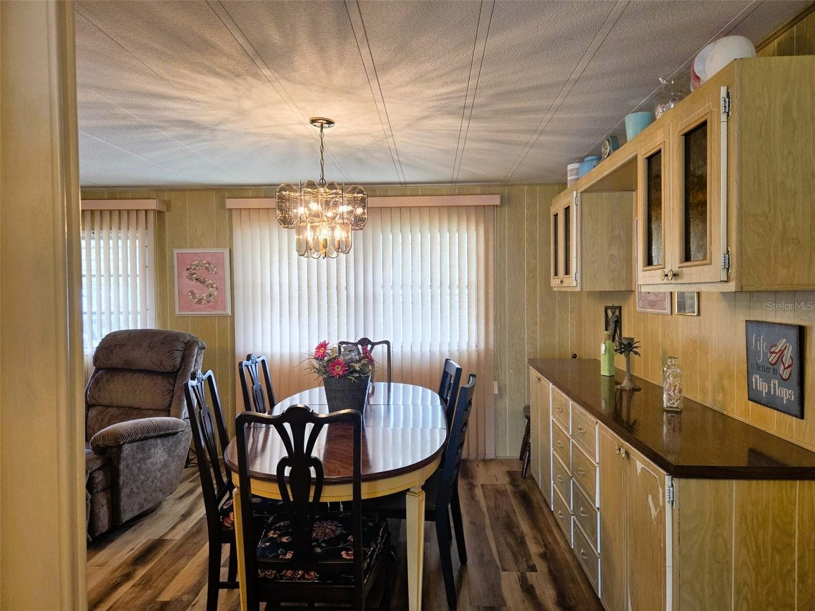 Dining area view from kitchen - 3226 SWEET GUM TER, SARASOTA