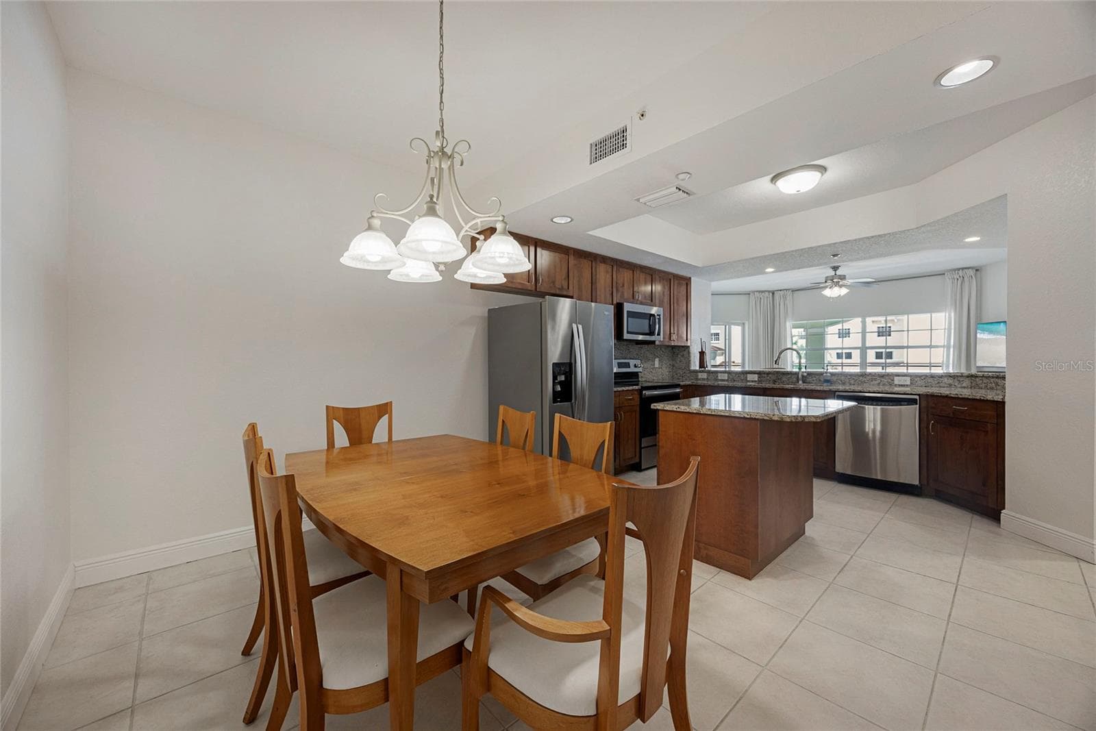Dining Room and Kitchen - 14041 BELLAGIO WAY #214, OSPREY