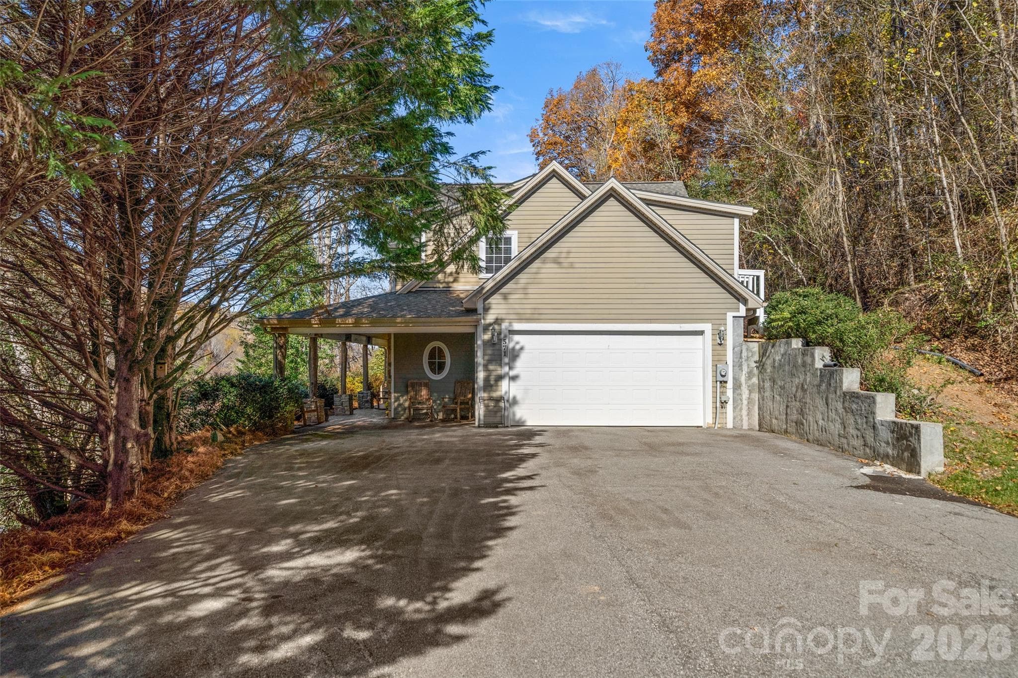 Attached, side entry double garage - Fletcher