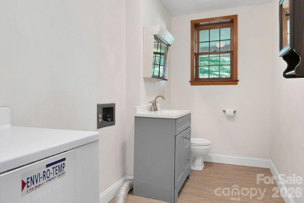 Half Bath in Basement - 1482 Island Ford Road, Brevard