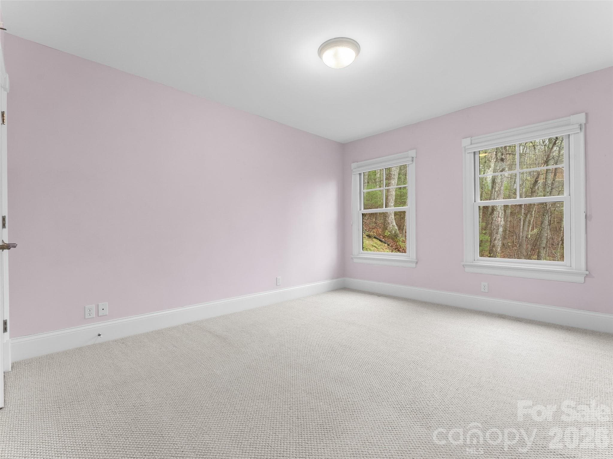 Lower level bedroom. - 5 Stegall Lane, Asheville