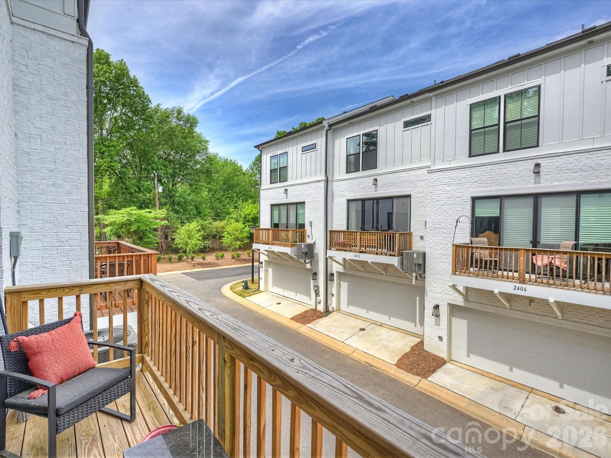 Deck off Kitchen/Dining Area - Charlotte