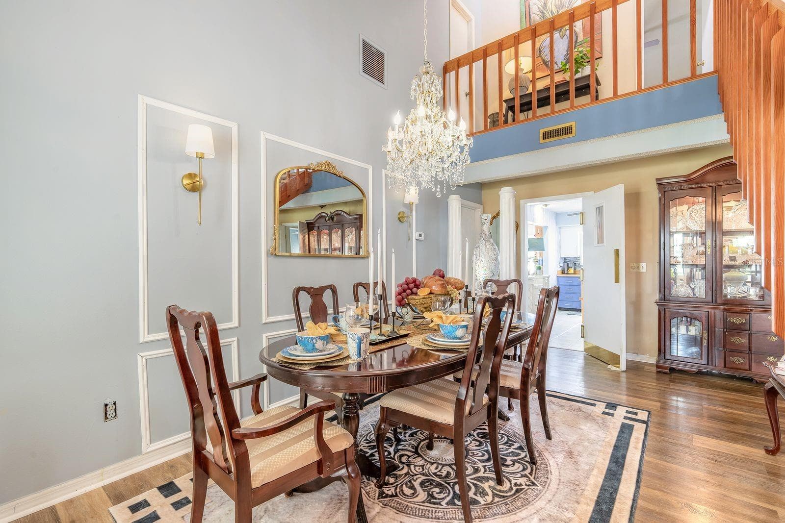 Formal exquisite dining room - 3130 ROYAL PALM DR, EDGEWATER