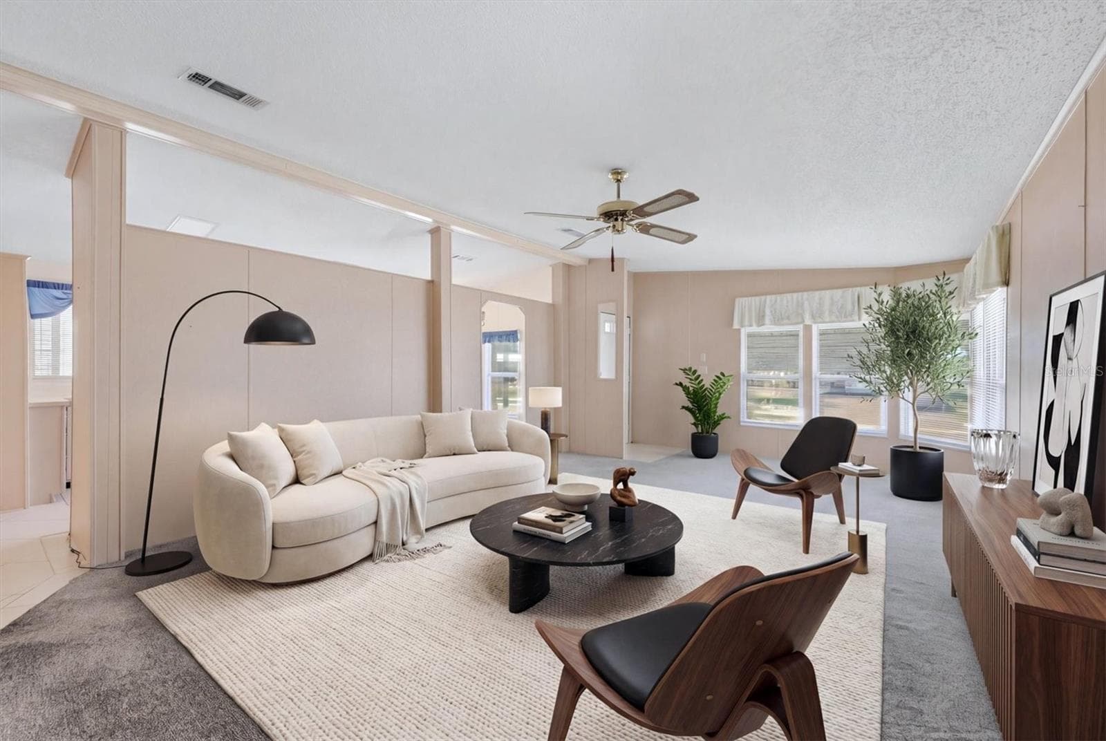 Living Room (Staged) - 8420 IMPERIAL CIR, PALMETTO