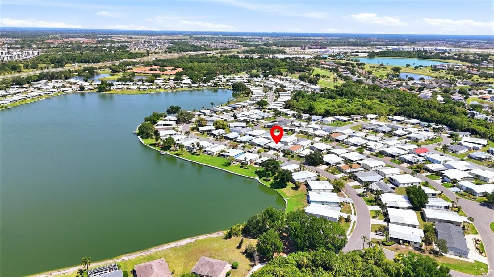Aerial - Neighborhood - 8420 IMPERIAL CIR, PALMETTO