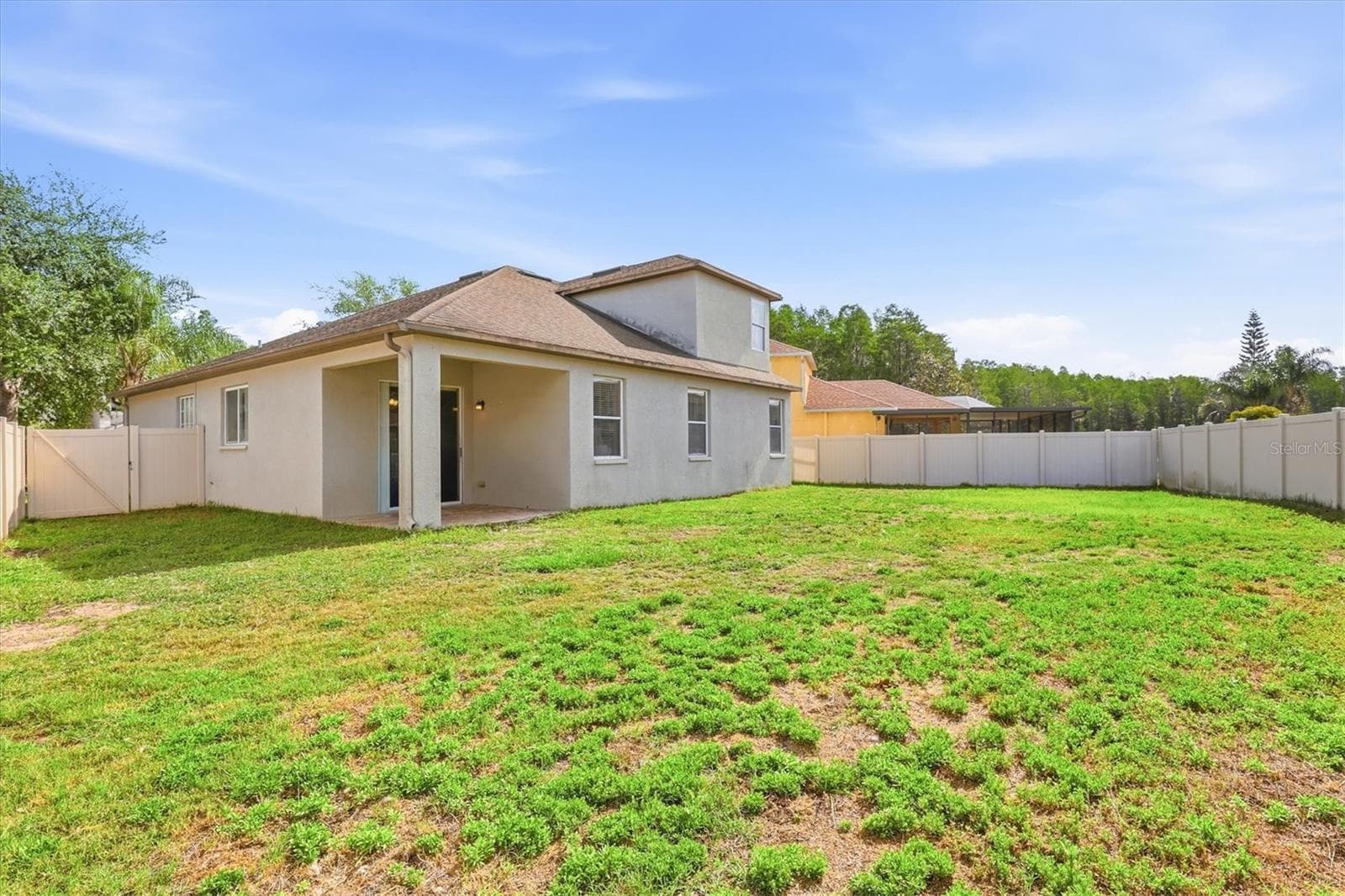 Large Pool-sized Backyard - 3036 GIANNA WAY, LAND O LAKES