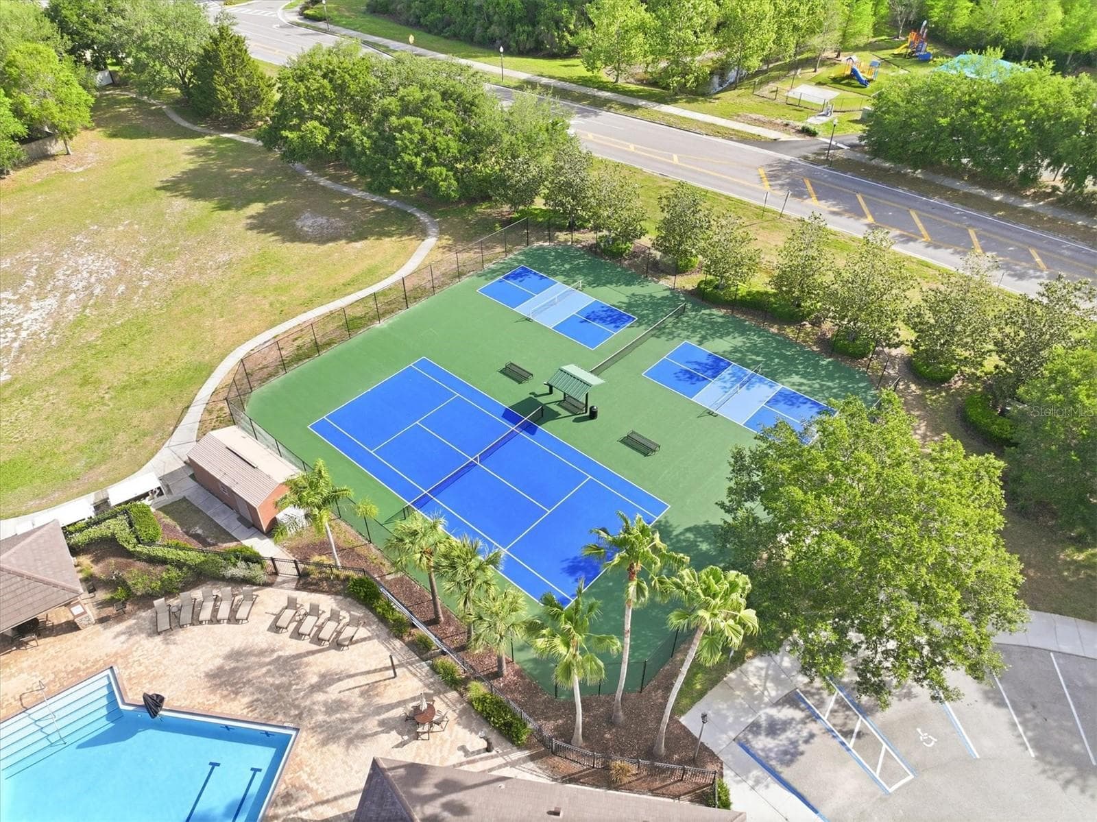 Community Tennis and Pickle Ball Courts - 3036 GIANNA WAY, LAND O LAKES