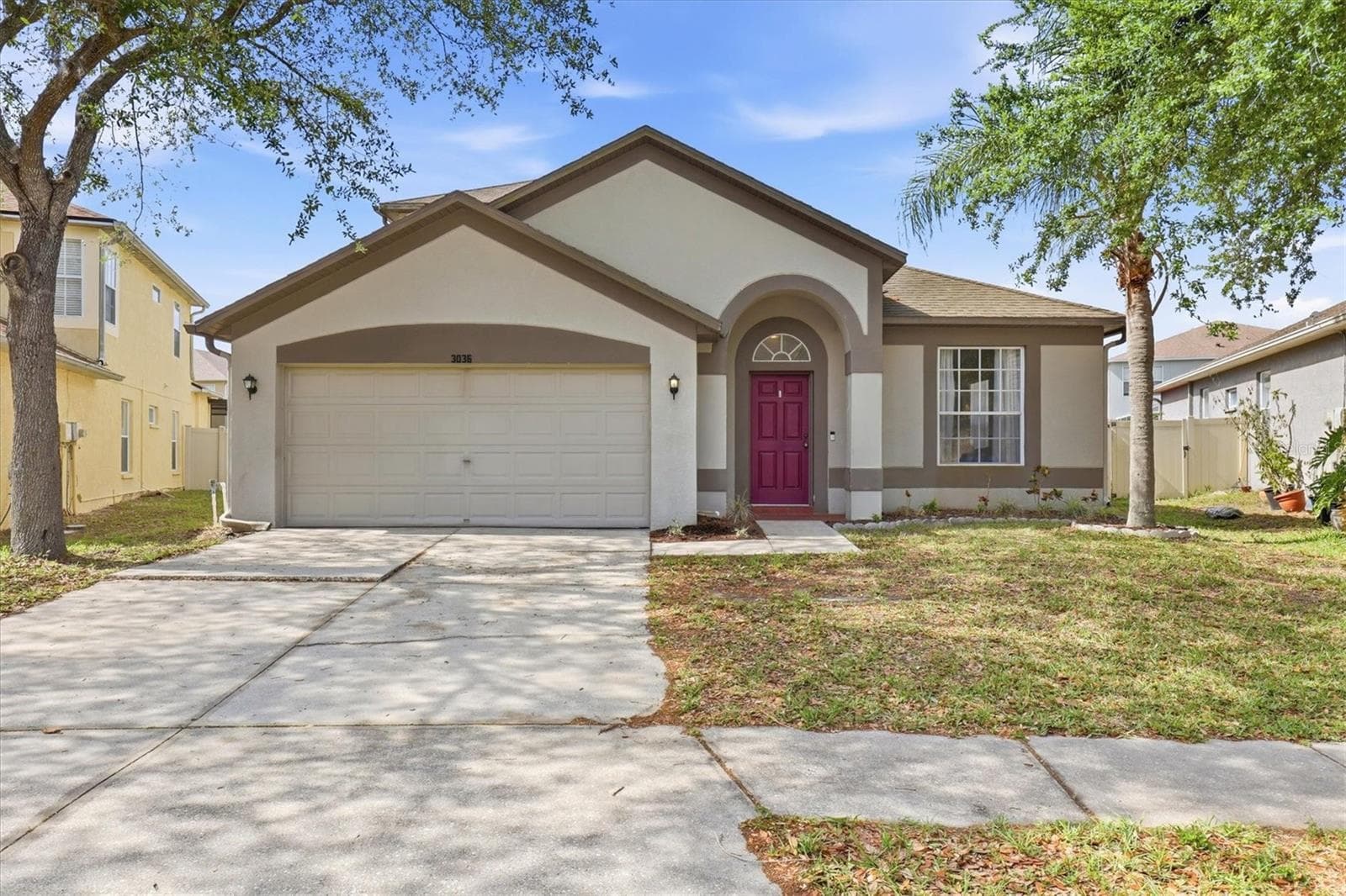 Front Exterior - 3036 GIANNA WAY, LAND O LAKES