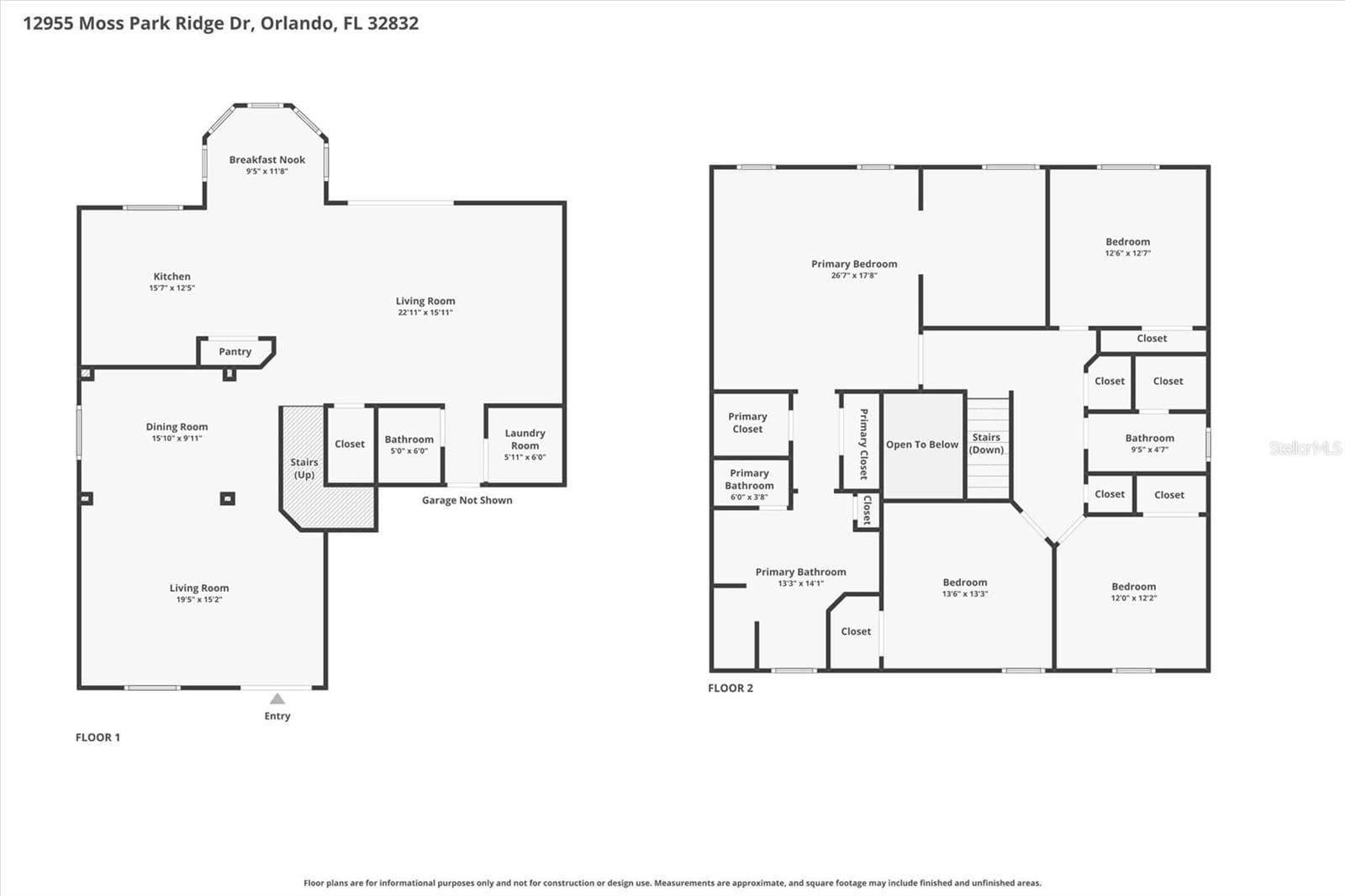 Single Family Residence at 12955 MOSS PARK RIDGE DR, ORLANDO, photo 43 of 43