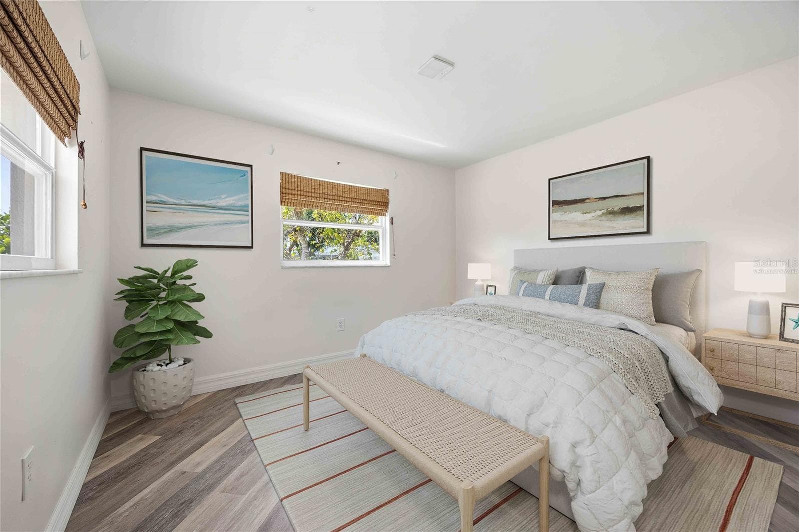 Second Bedroom Virtually Staged - 917 CHURCH ST, VENICE