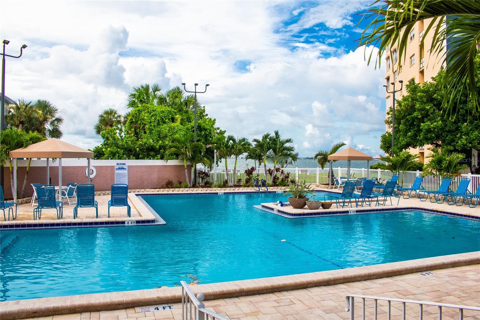 Main Pool Located At Town Shores Clubhouse. - 5980 SHORE BLVD S #405, GULFPORT