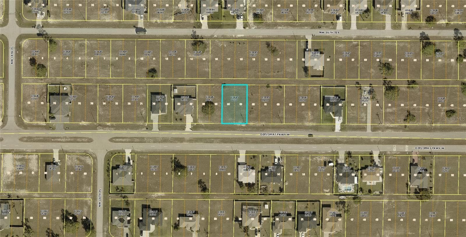 Land at 1715 DIPLOMAT PKWY W, CAPE CORAL, photo 7 of 9