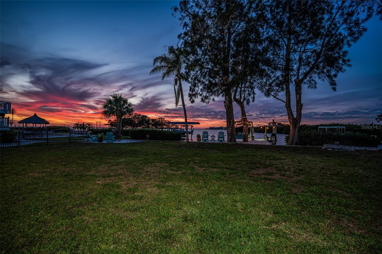 OMG just look at this amazing Sunset!! - 1626 SEA BREEZE DR, TARPON SPRINGS
