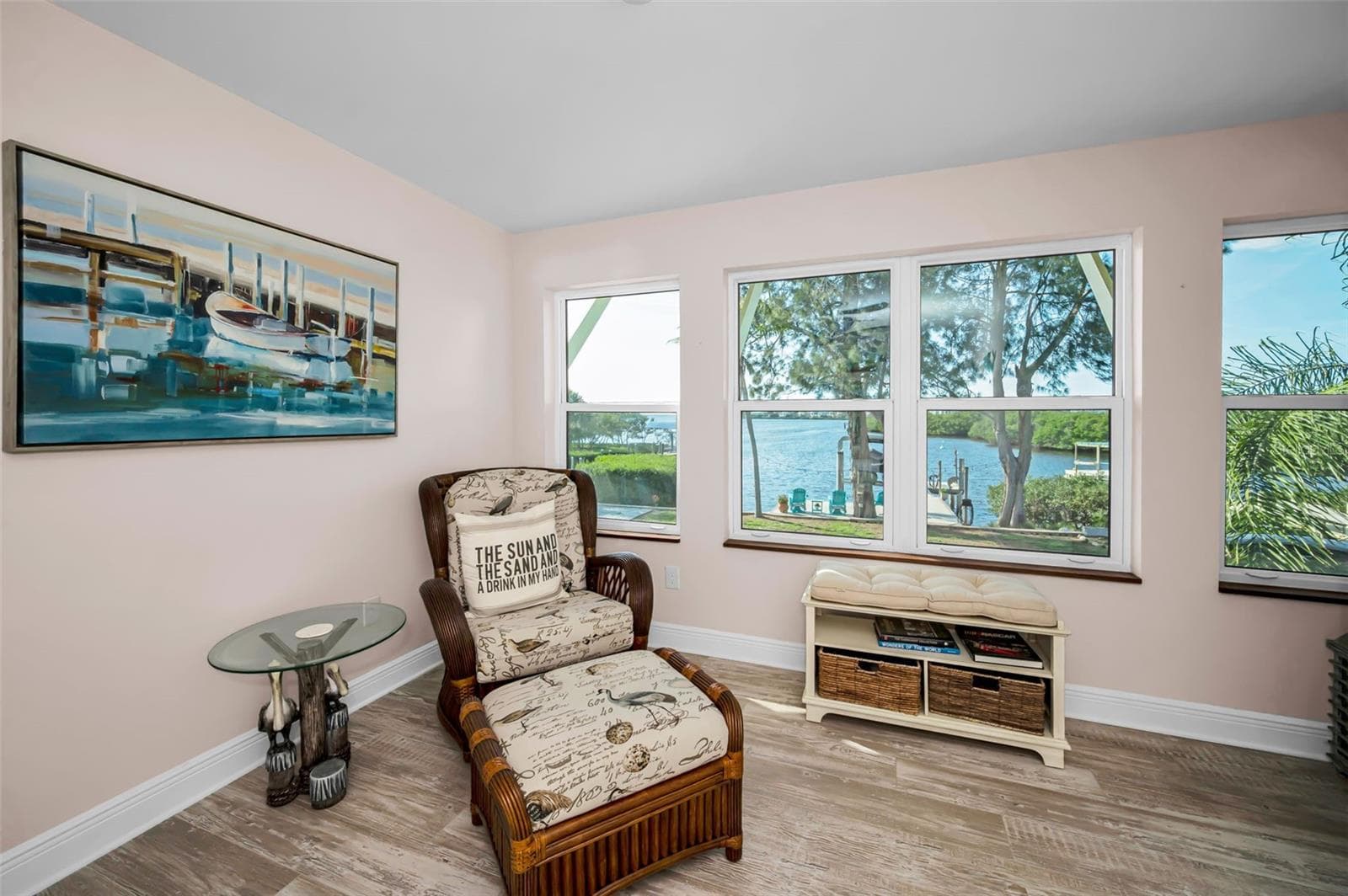 This Bedroom Area could also be a Library/Office - 1626 SEA BREEZE DR, TARPON SPRINGS