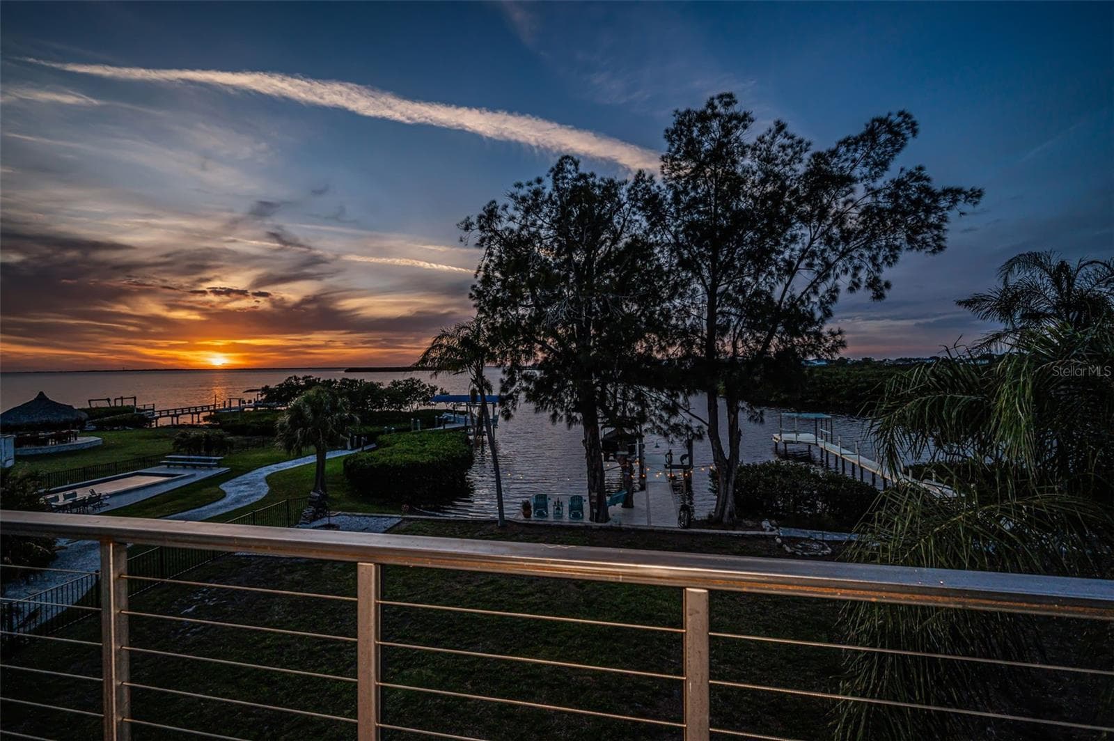 View from Entertainment Level - 1626 SEA BREEZE DR, TARPON SPRINGS