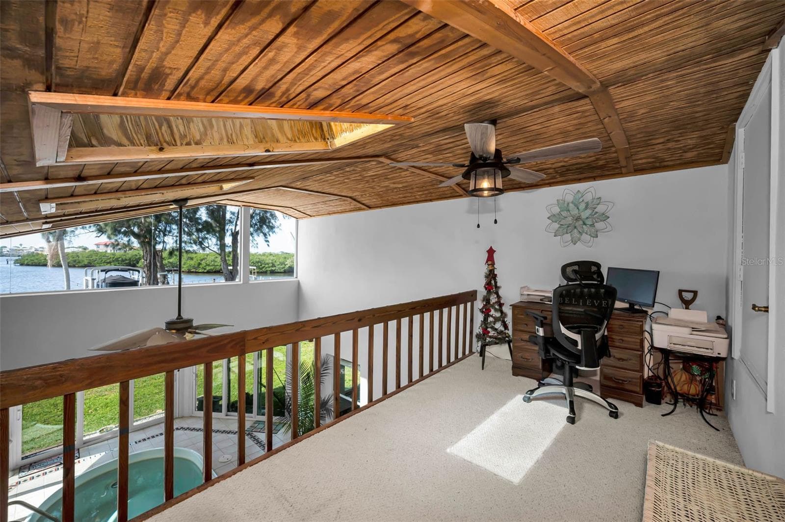 Loft Area over looking the Gulf - 1626 SEA BREEZE DR, TARPON SPRINGS