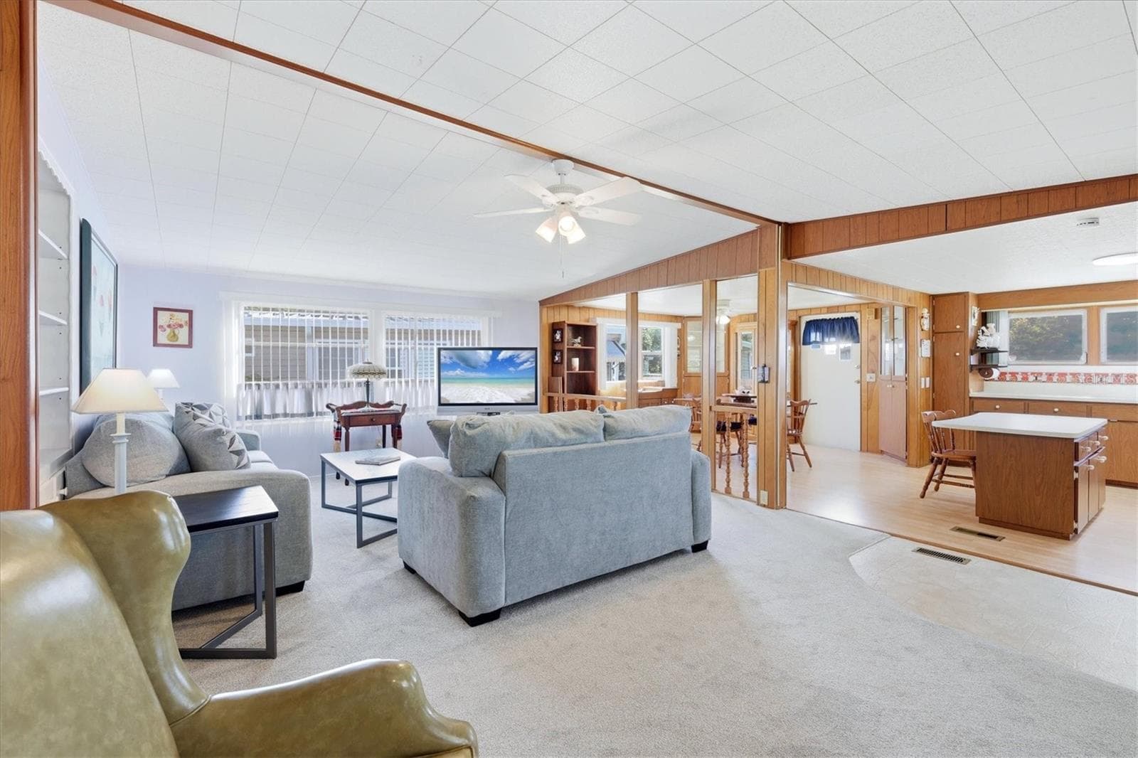 Living Room Open floor plan - 1419 41ST AVE E, ELLENTON
