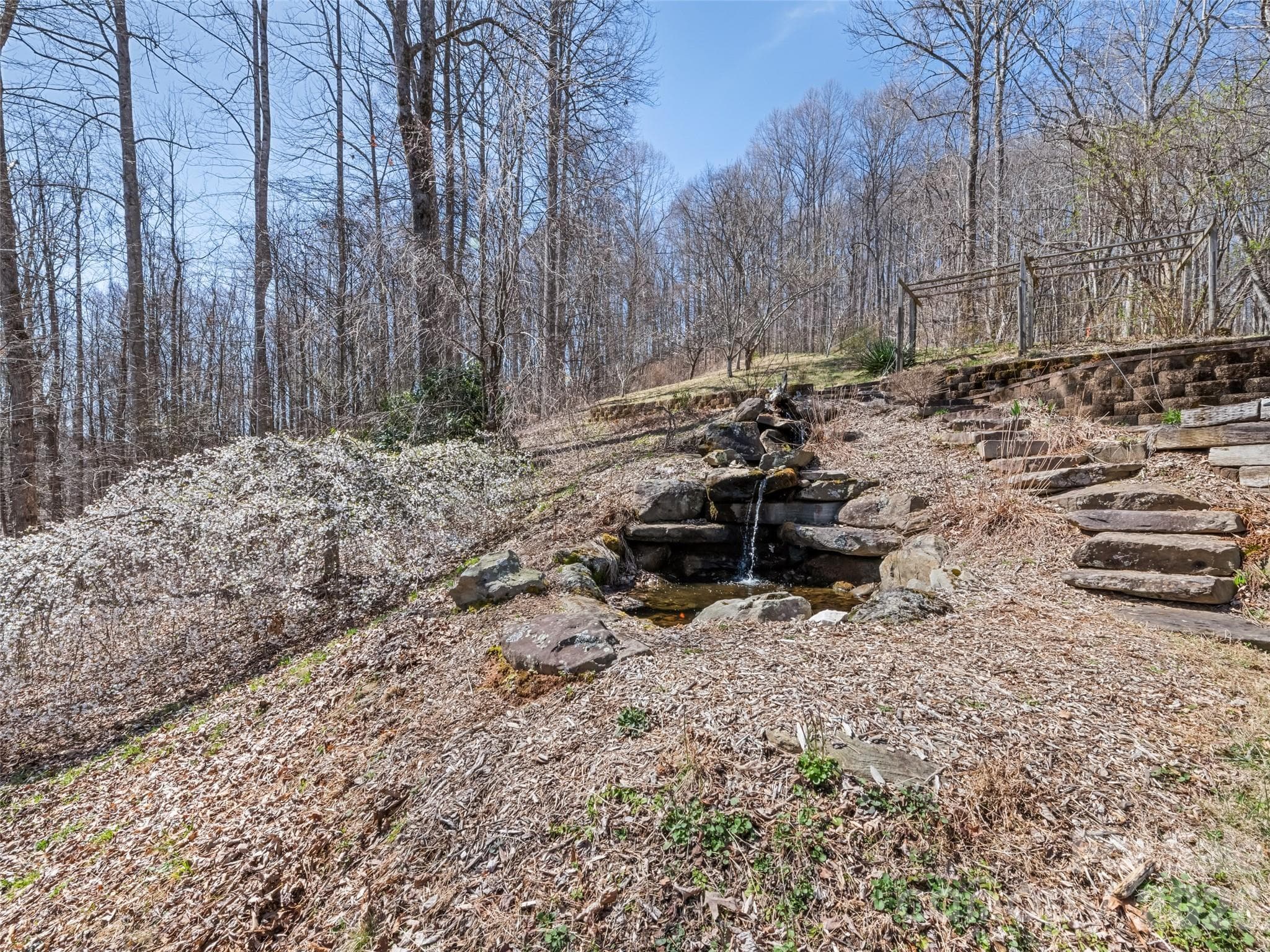 Koi Pond and Waterfall - 401 Tipstill Cove, Waynesville