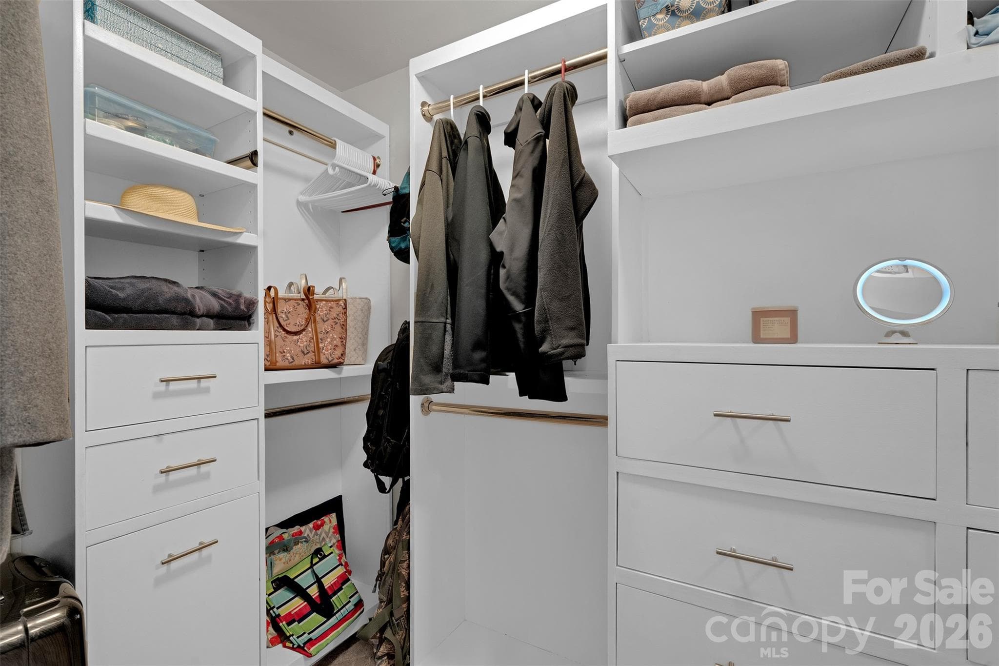 Enormous Custom Primary Closet - 1797 Mill Creek Lane SW, Concord